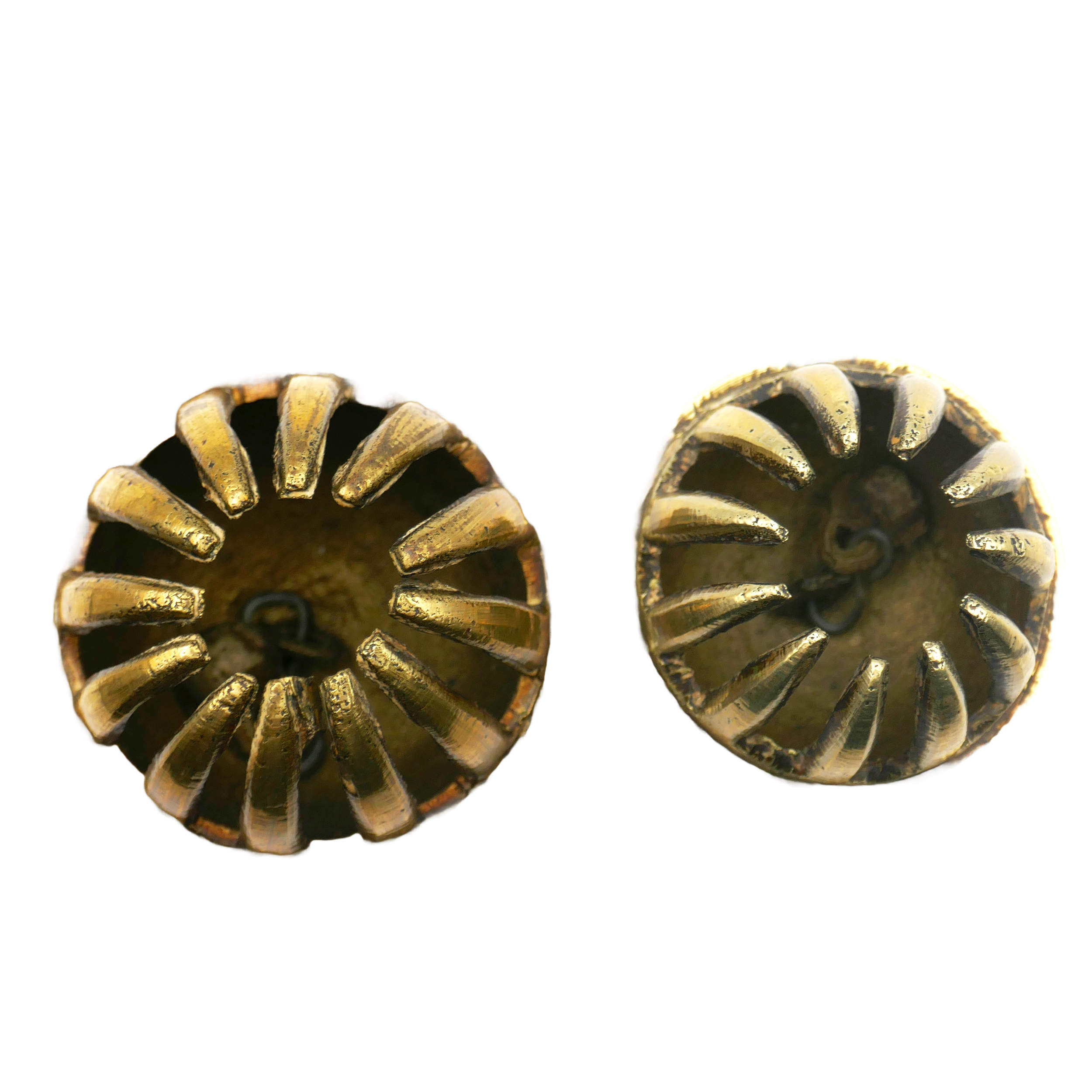 Antique elephant claw bell, India