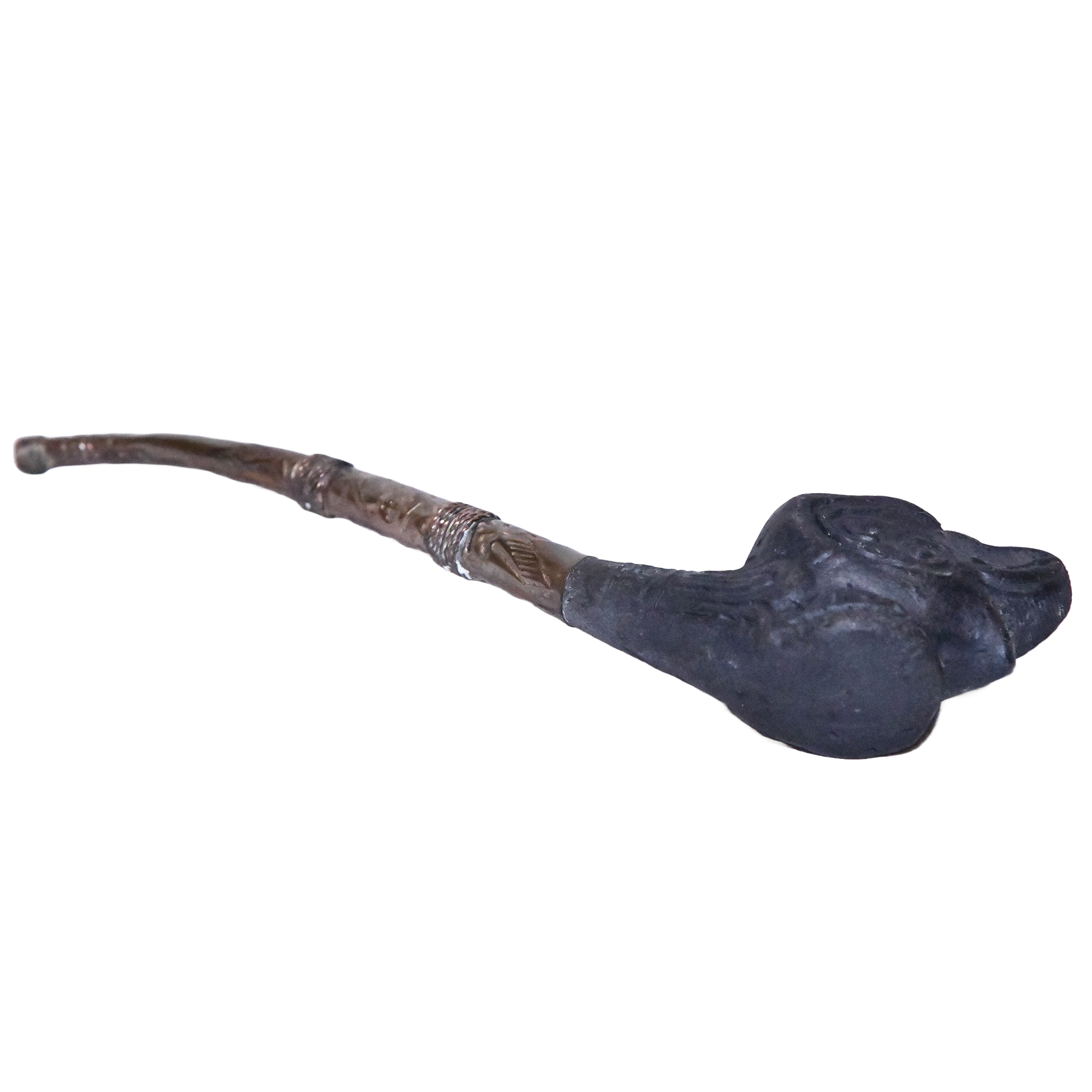 Vintage Indian Elephant Smoking Pipe