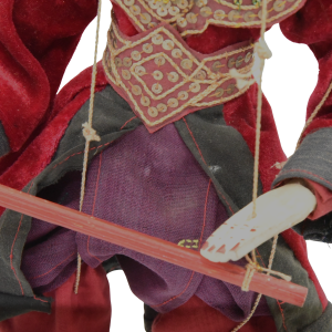 Front view of an antique burmese puppet close up of middle.png