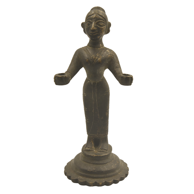 Parvati antique ritual temple incense holder looking south