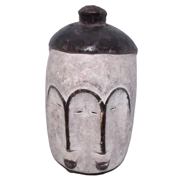 Hand carved Fang tribal wooden mask with three faces .png