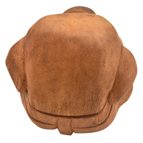Indonesia hand carved wooden Yogi "Orang Malu"