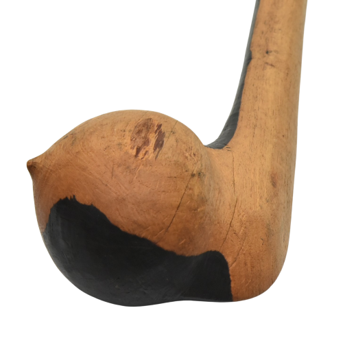 Maasai Ebony Wood Rungu knob top only. sq sm.png