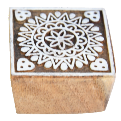 Indian printing block hand-carved design 1 front view.png