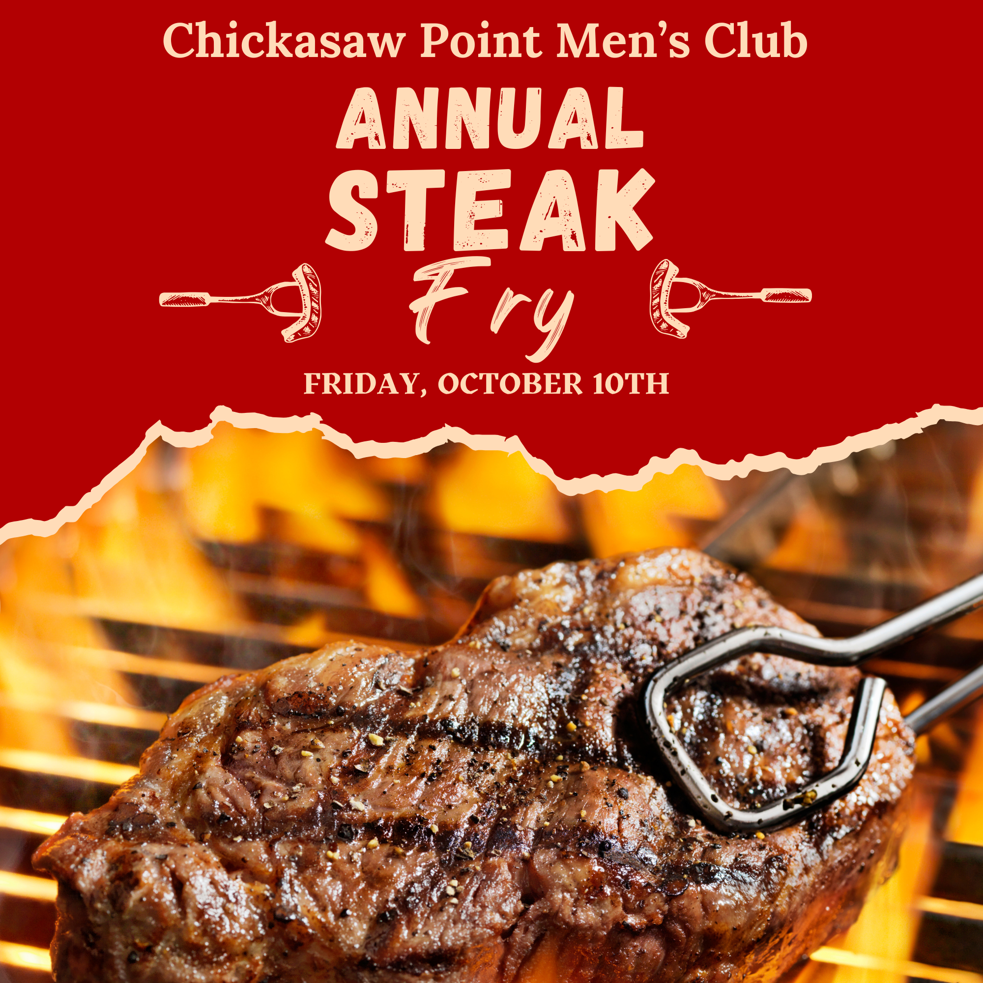 Men's Club Steak Fry