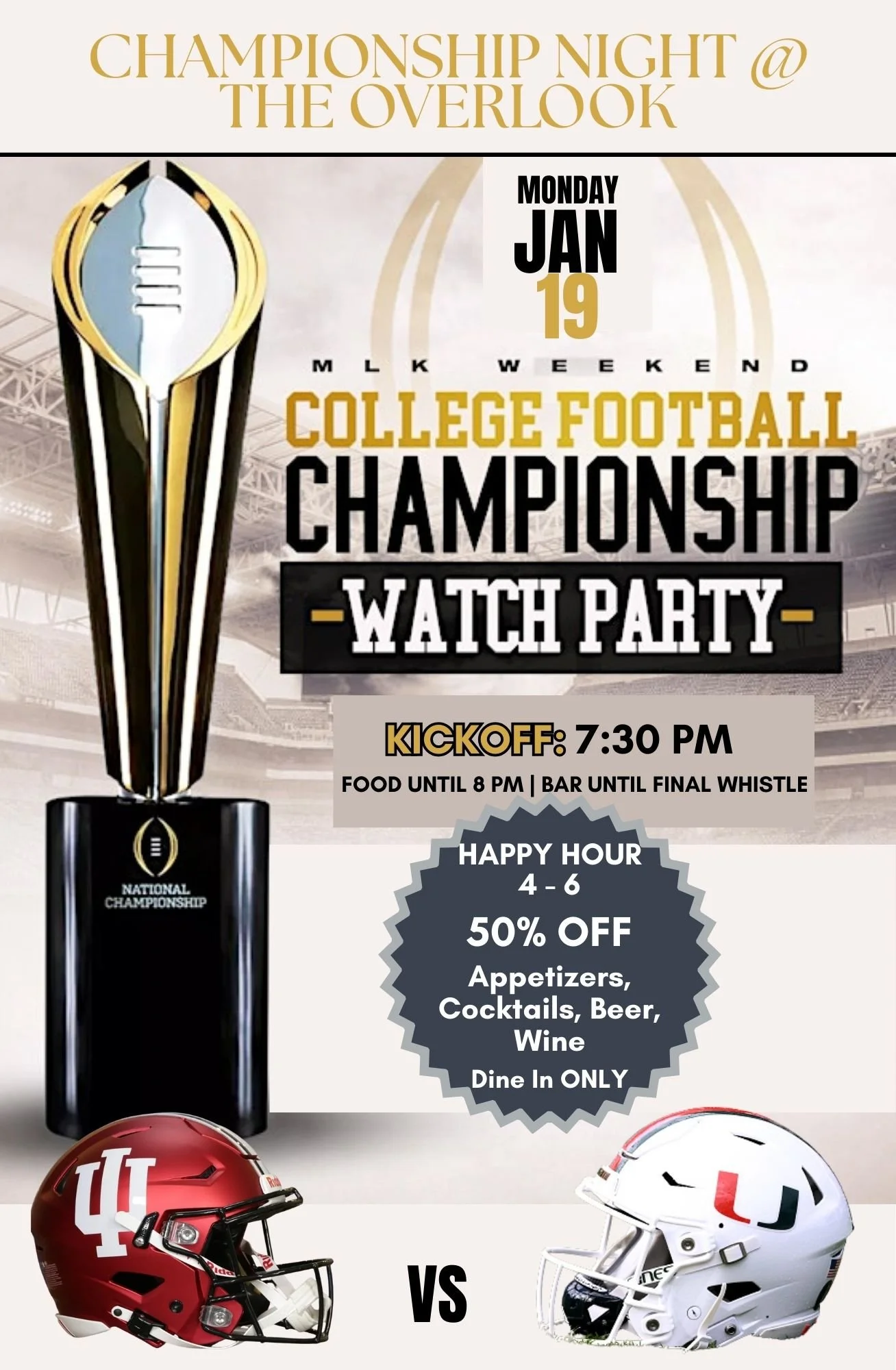 College Football Championship Watch Party
