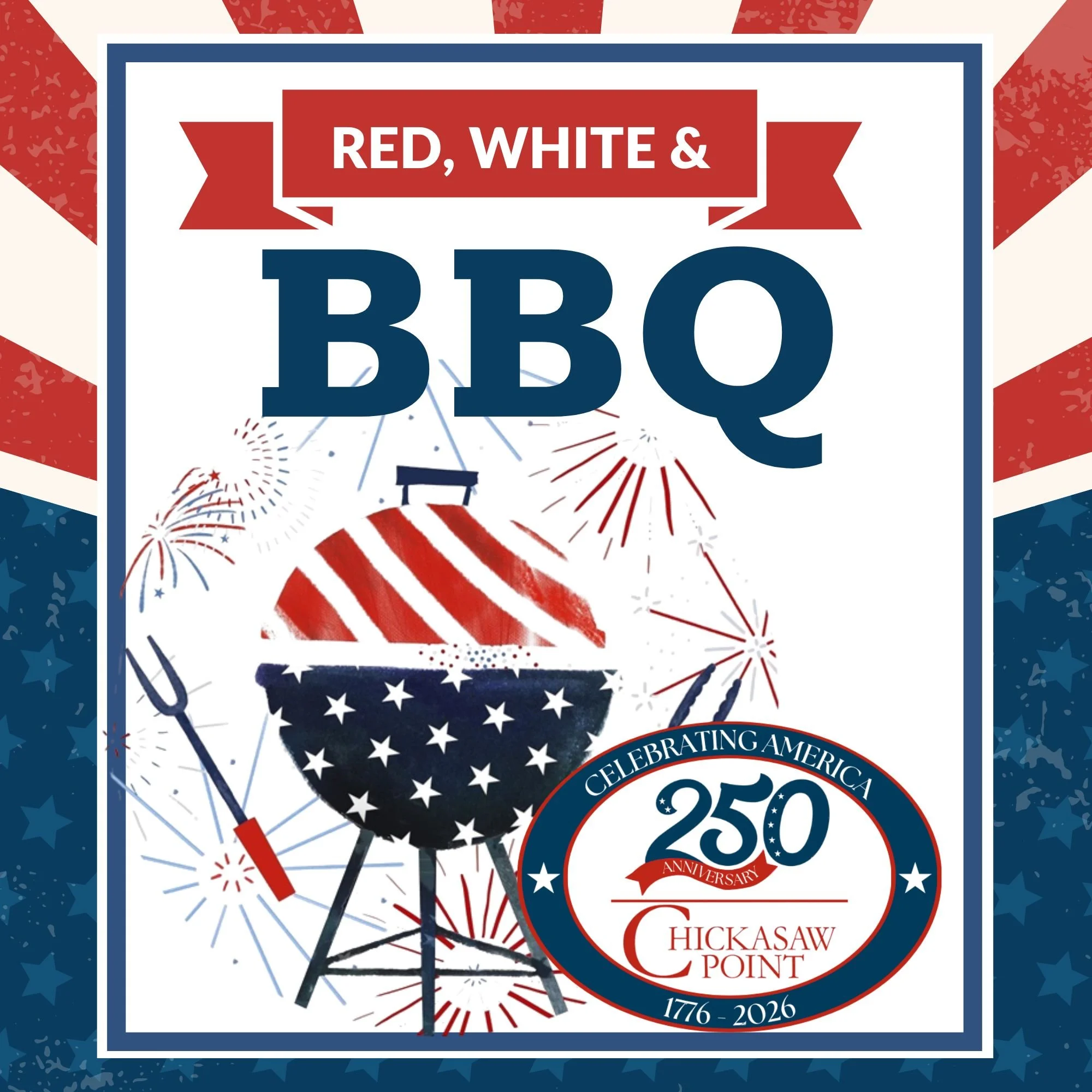 Red, White & Blue BBQ