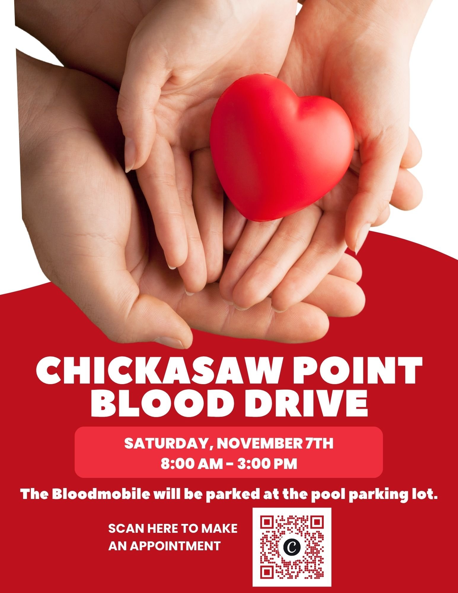 CHICKASAW POINT BLOOD DRIVE