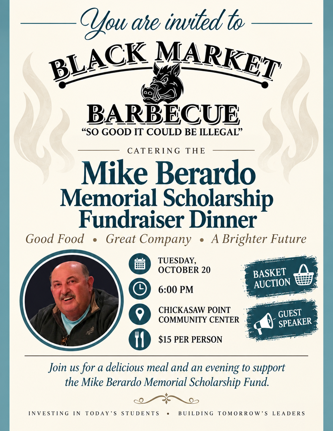 Mike Berardo Scholarship Fundraiser Dinner