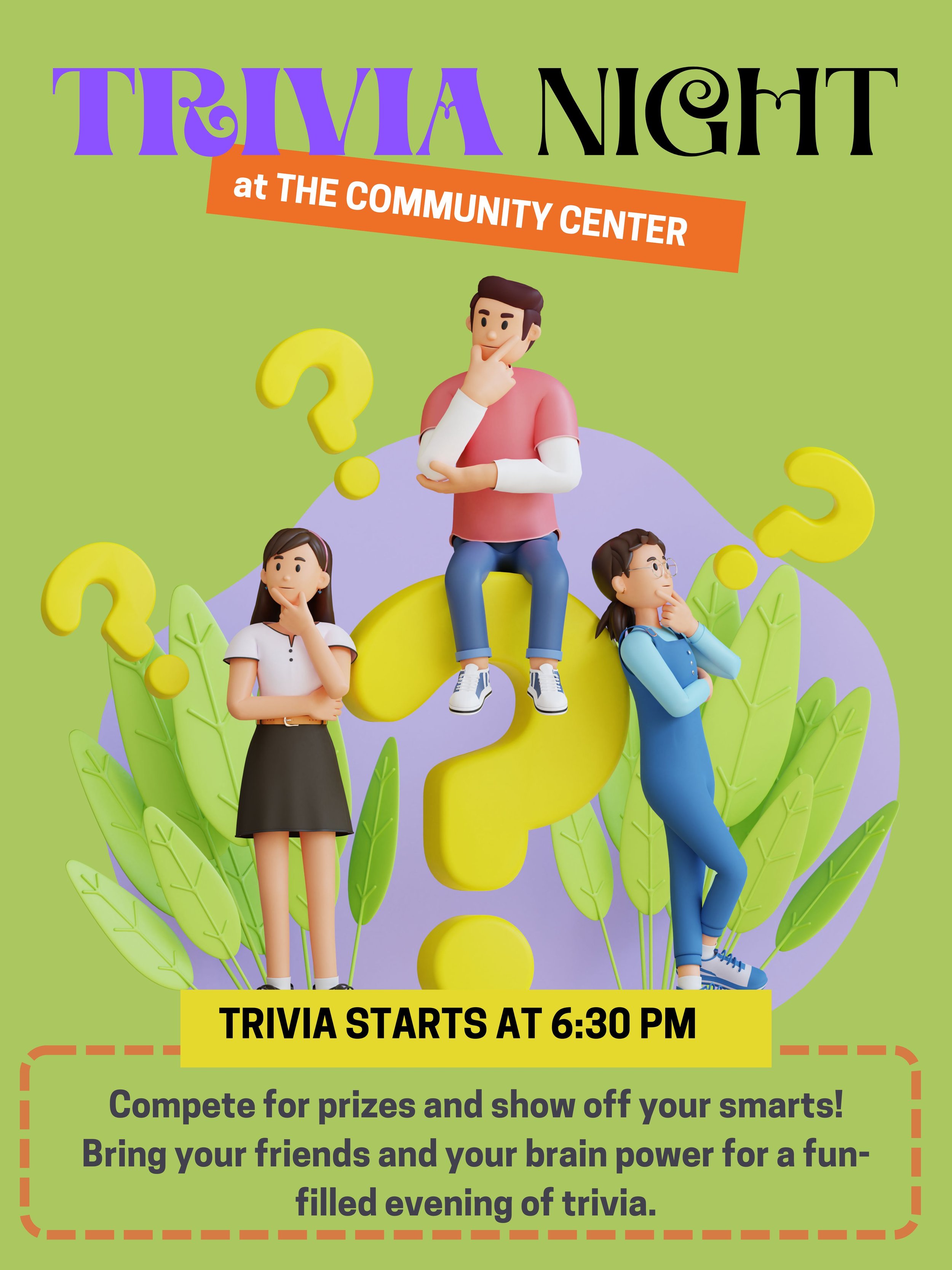 Trivia Night at The Community Center