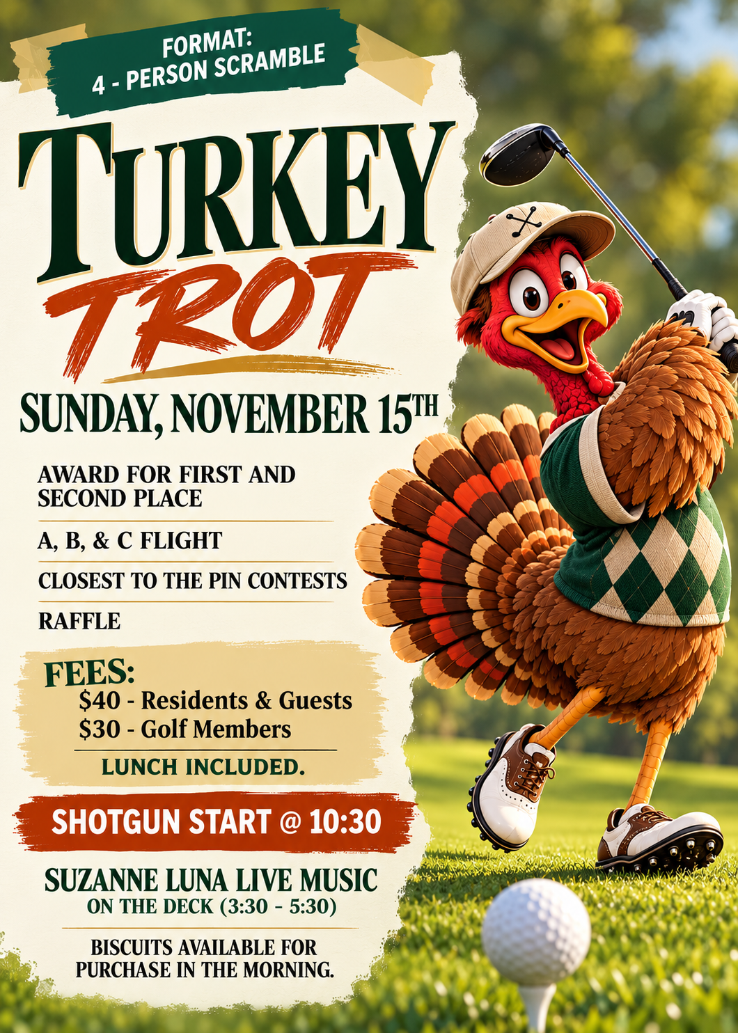 Turkey Trot Golf Tournament