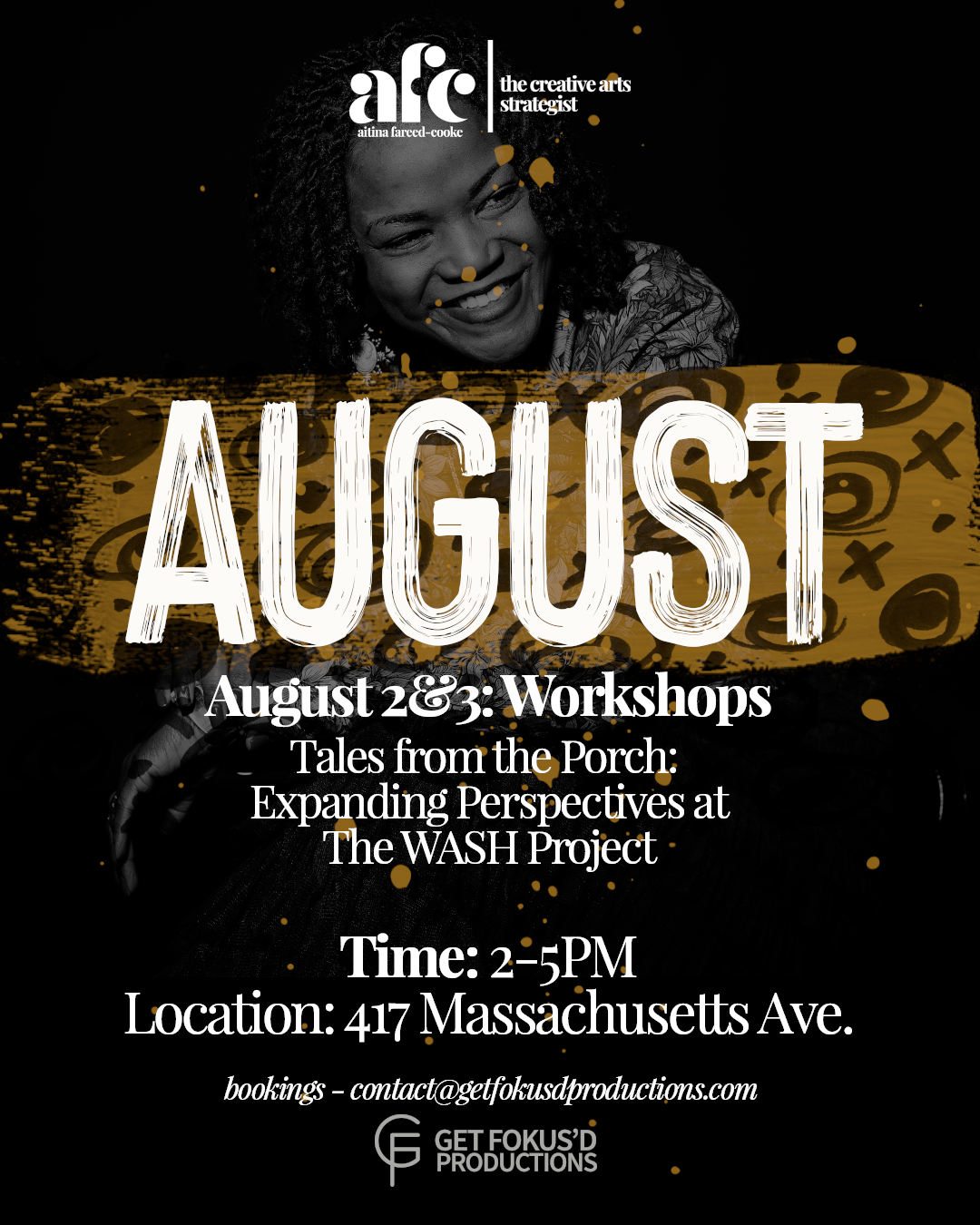 Tales from the Porch: Expanding Perspectives at The Wash Project (Workshop)