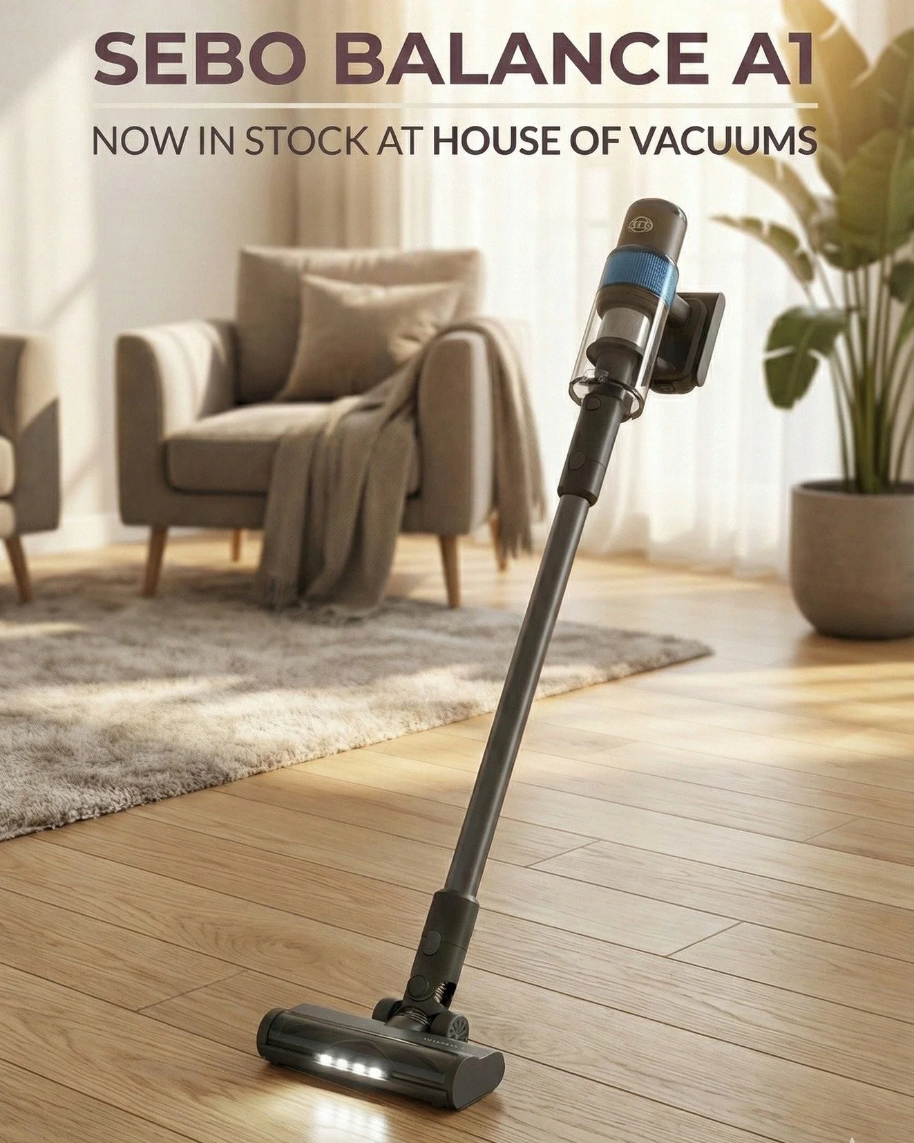 The Heavy Hitter Has Arrived! 🥊

The wait is finally over. The Sebo Balance A1 has officially landed on our shop floor!

If you are looking for ultra lightweight, quiet operation, and a vacuum that actually cleans as good as it looks, this is the on