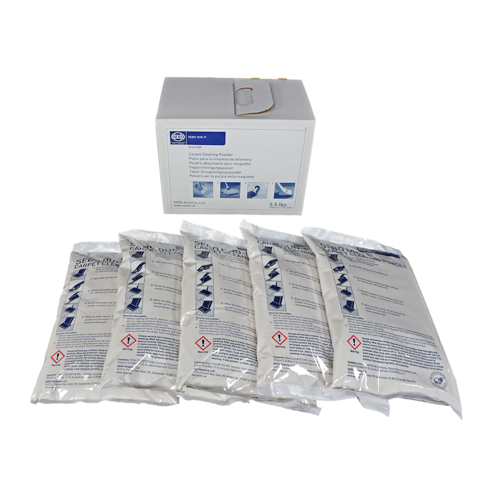 0472AM DUO-P Cleaning Powder, 2.5 kg. Refill Box, 1 piece (5.5 lbs) 5 bags dispayed DSC04105--.png
