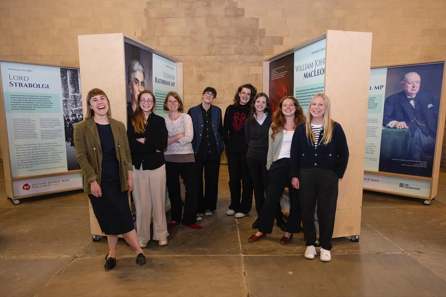 And that&rsquo;s a wrap! ✅ Our display on &lsquo;Parliament&rsquo;s War Effort&rsquo; finished this week after a successful four month run in Westminster Hall.

This was a massive team effort and brilliant to be part of, working with colleagues acros