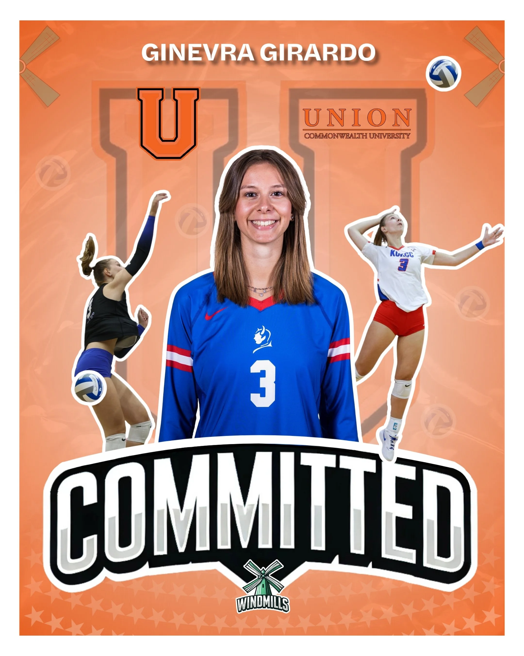 Ginevra girardo gaat naar union commonwealth university!