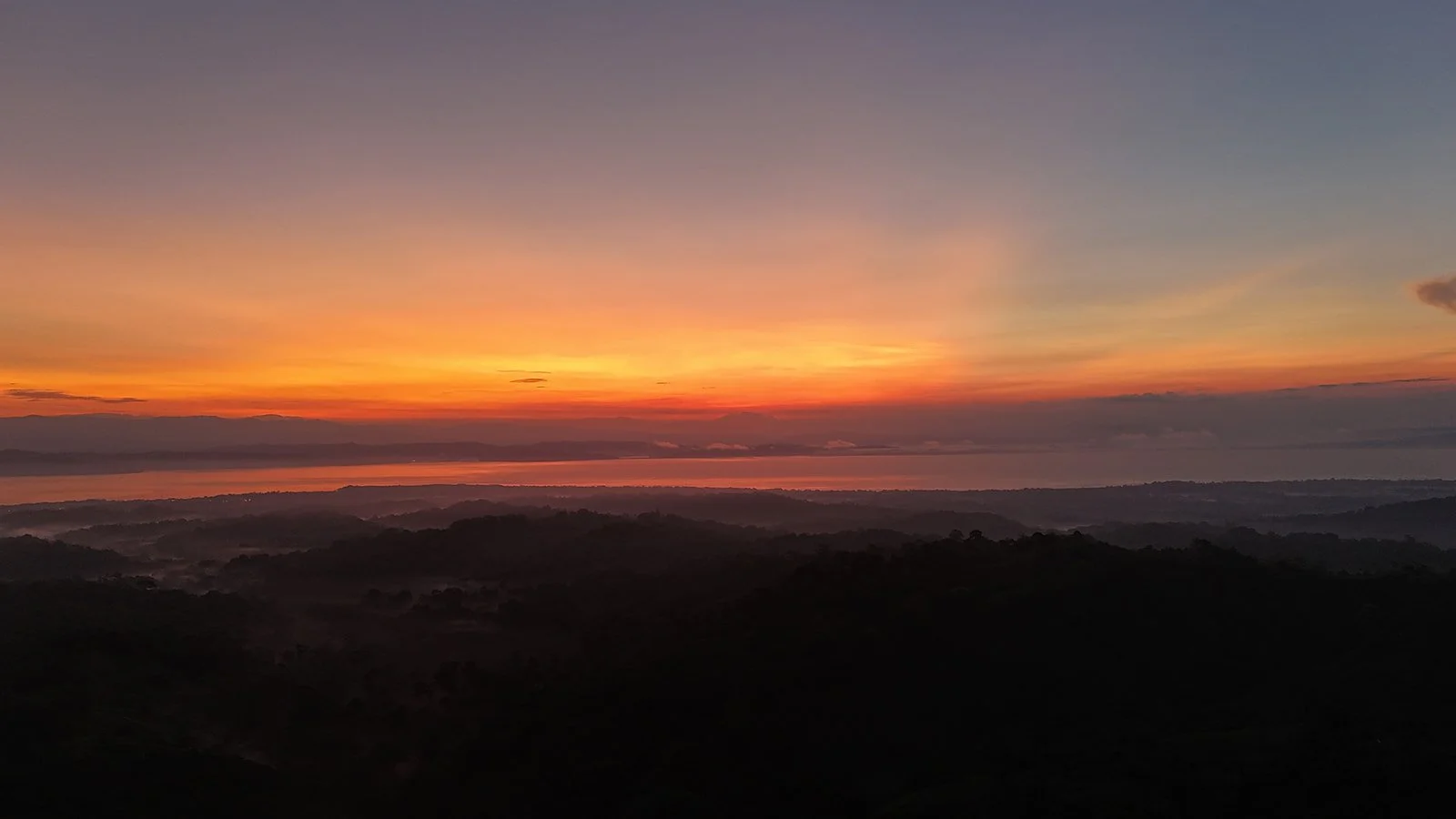 Sunrise over the gulf