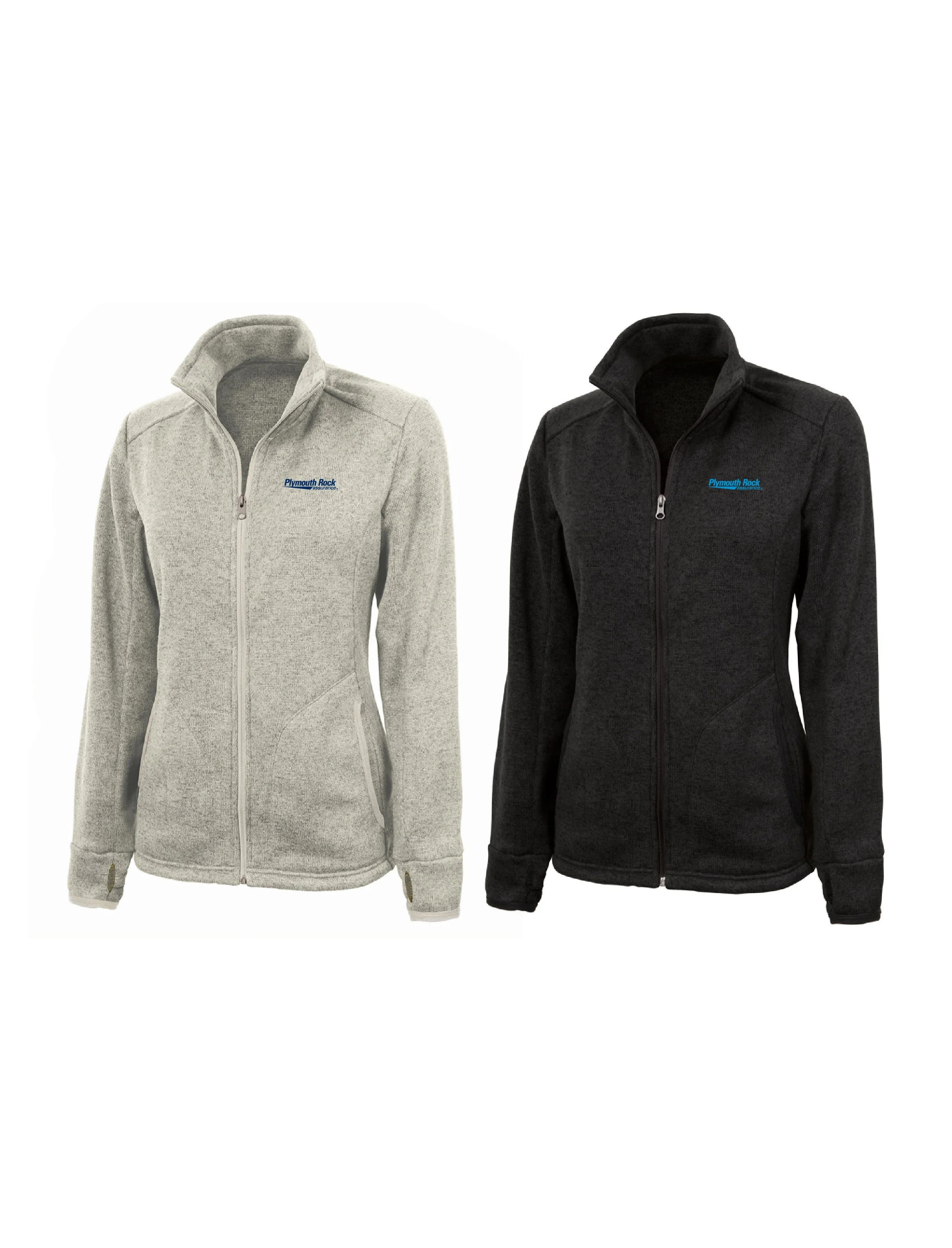 Charles River Womens Sweater Fleece Jacket