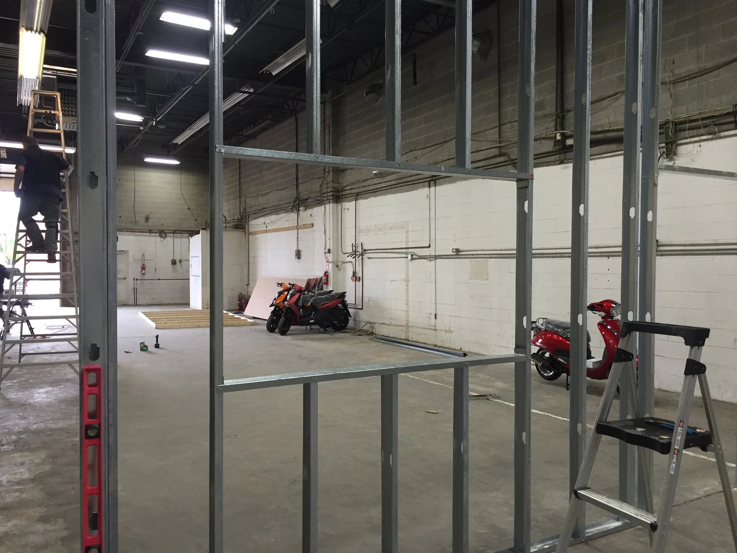 Parts Room access window