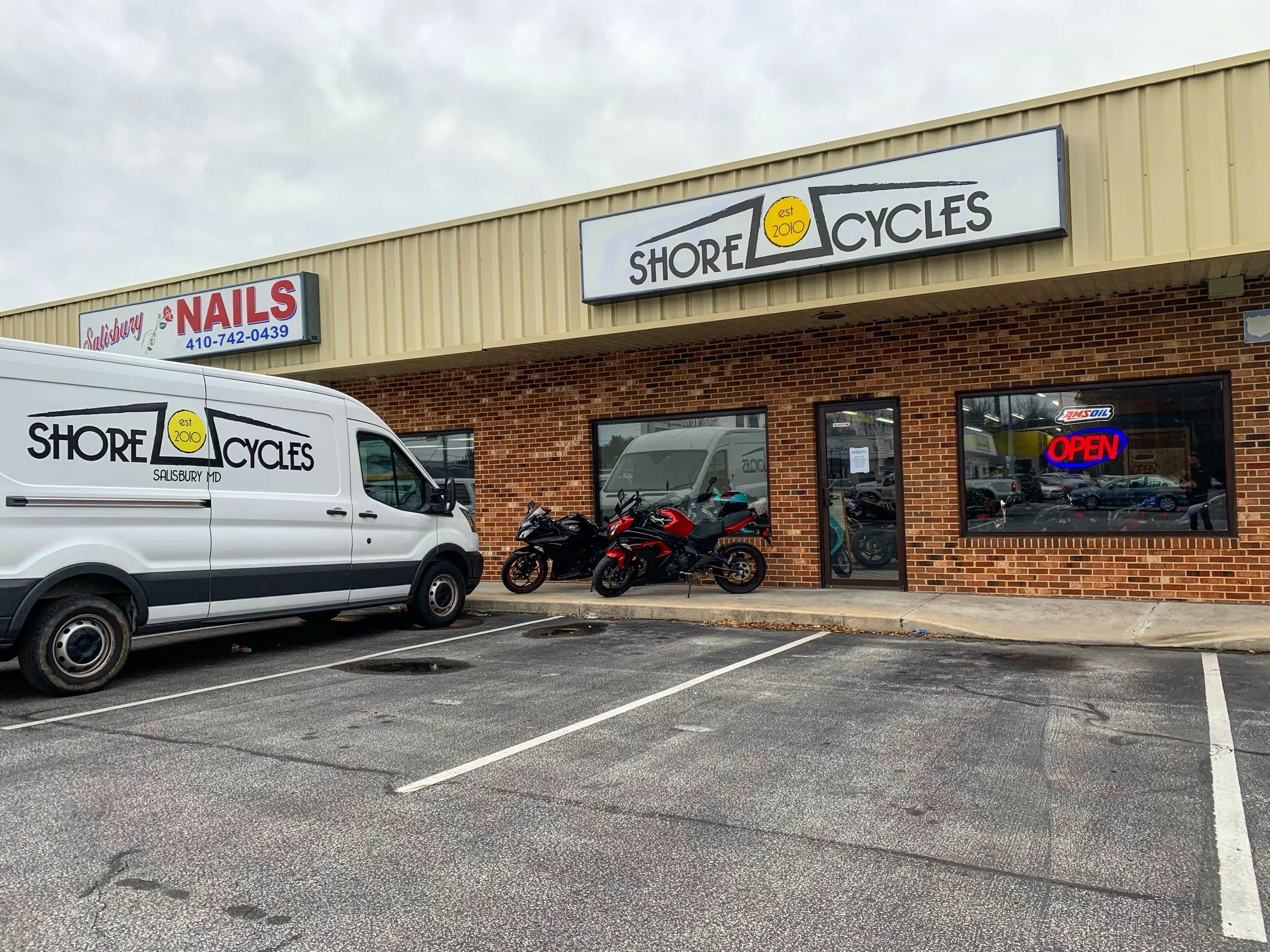 Shore Cycles Store #2 Design + Construction