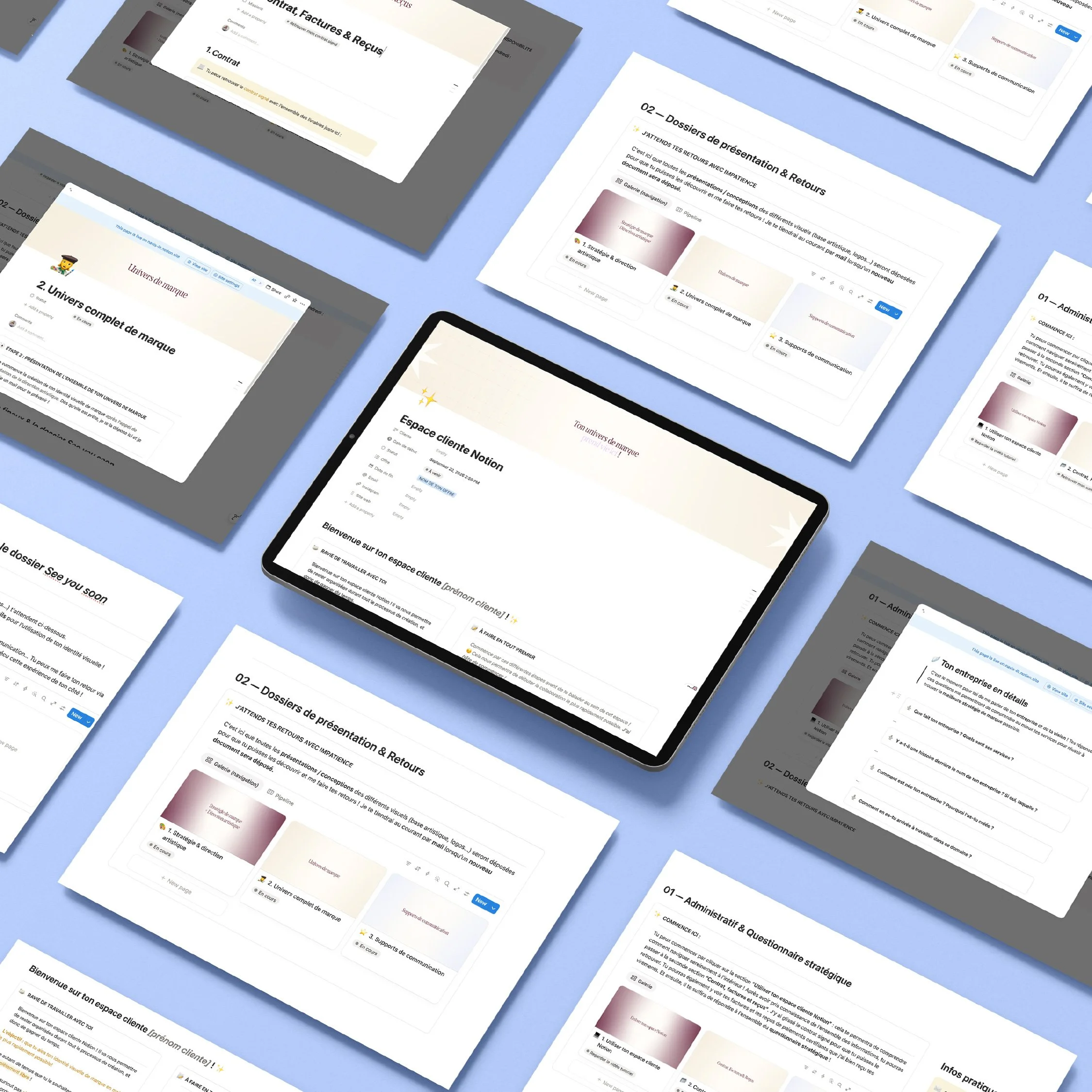 Espace client Notion