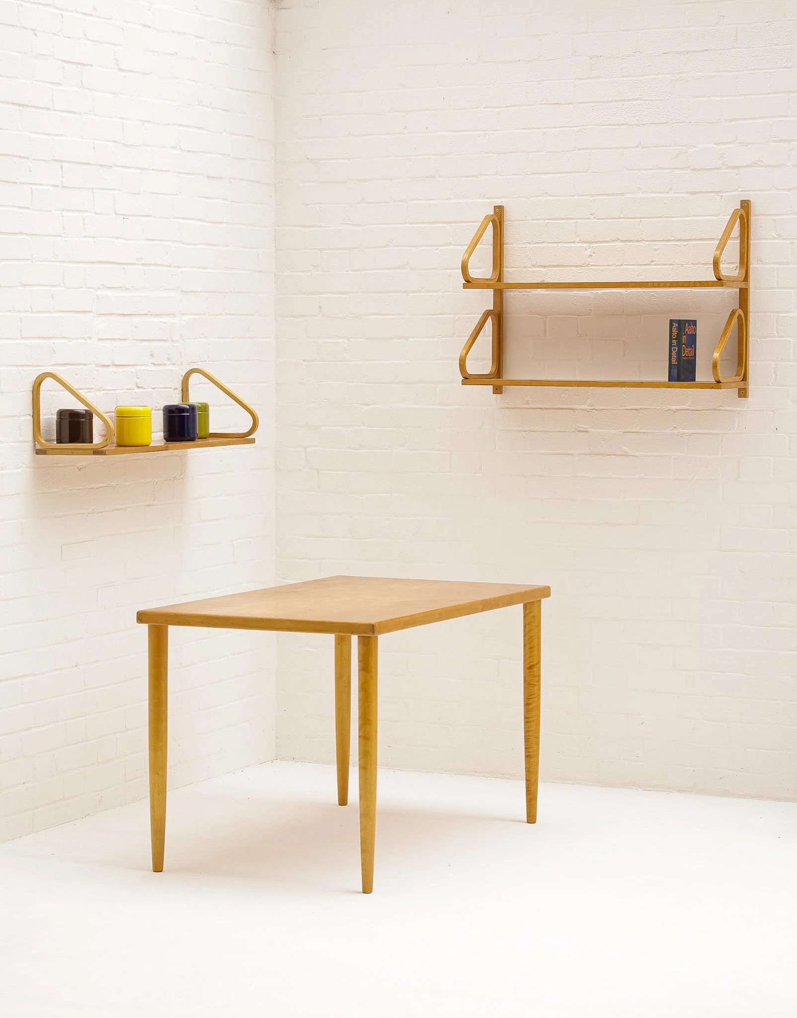 domus table by ilmari tapiovaara for keravan puuteollisuus oy, 1950s