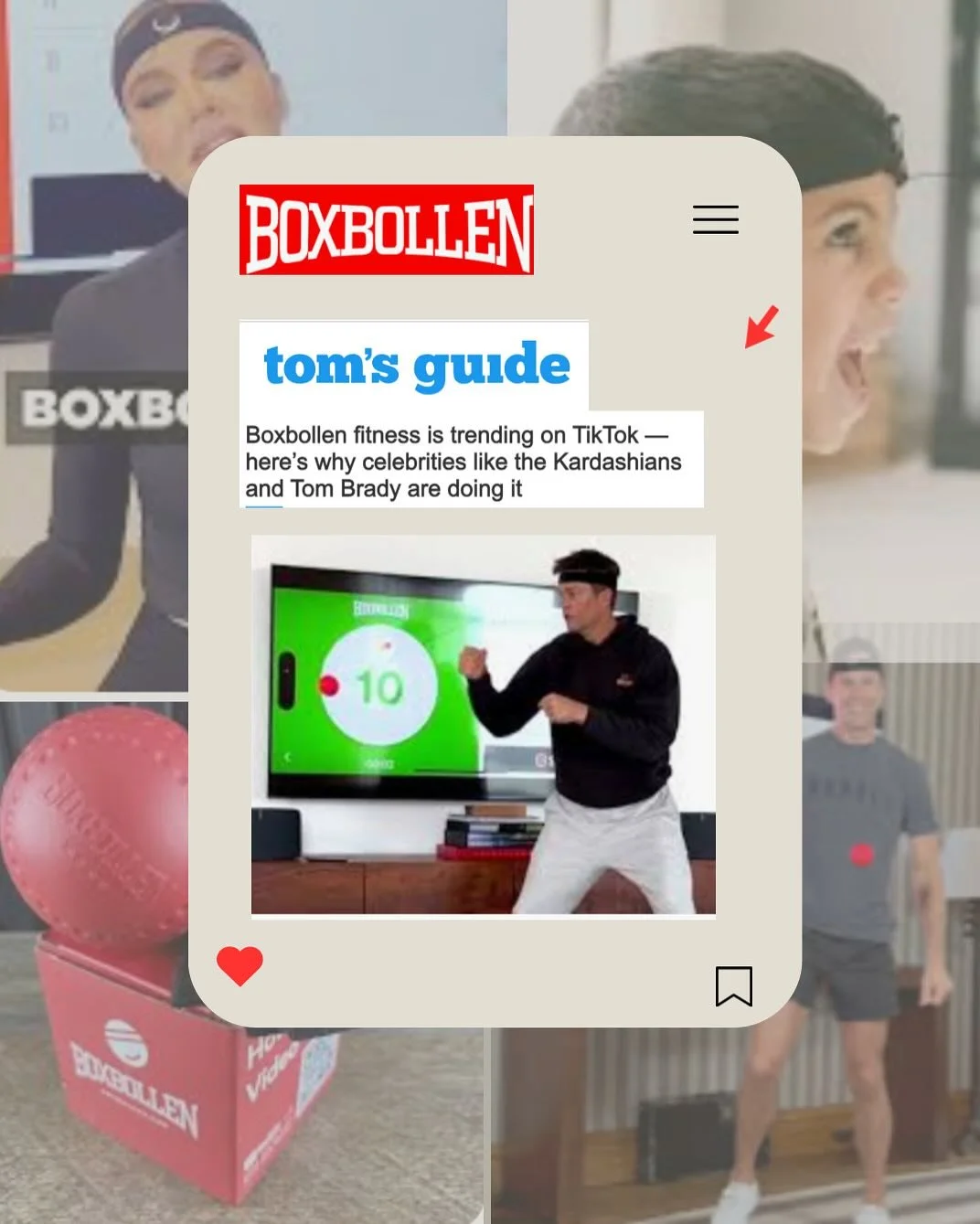 Client @boxbollen punching its way into the fitness space. A must to keep you in motion. @tomsguide