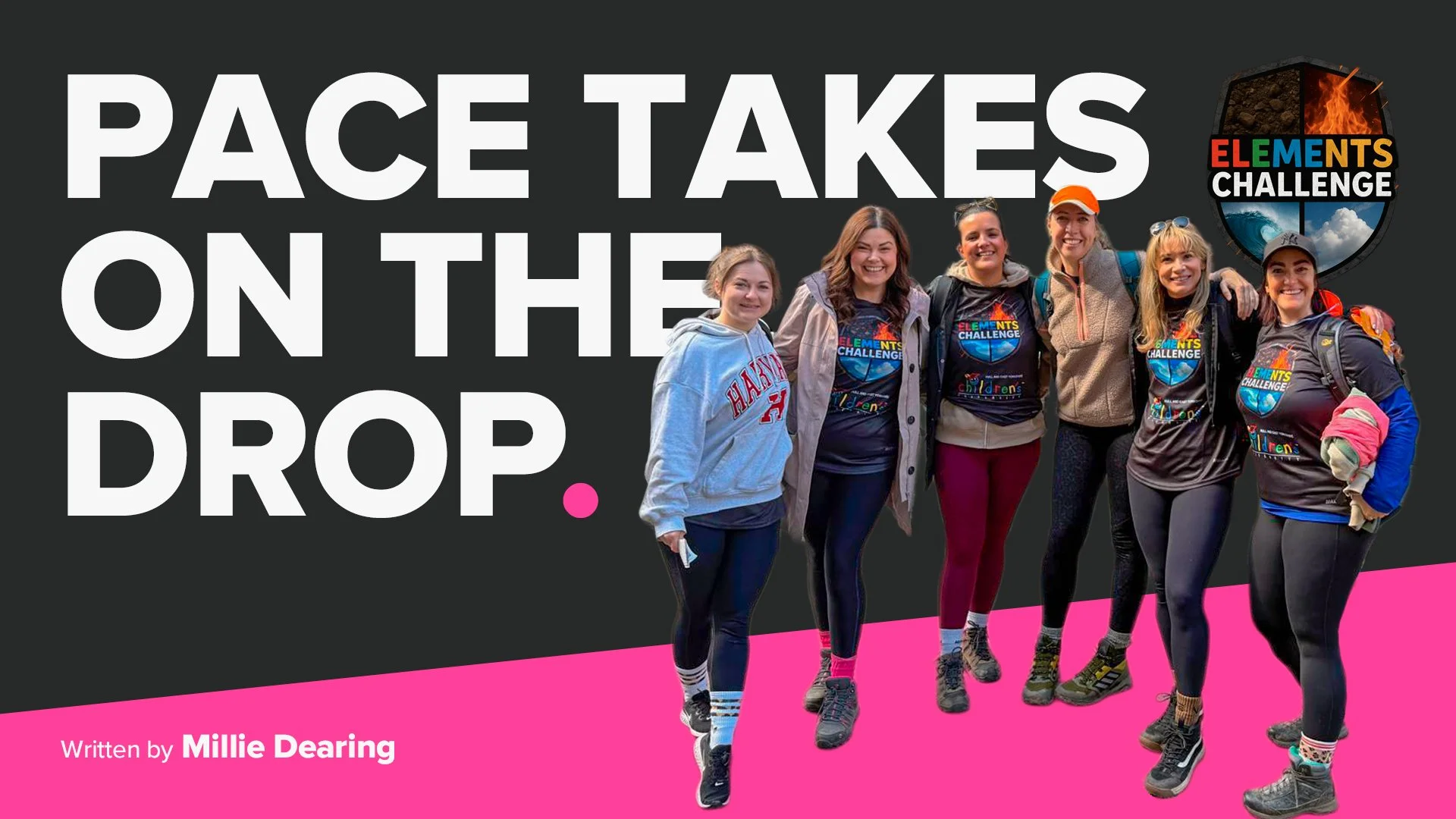 Pace takes on The Drop for charity