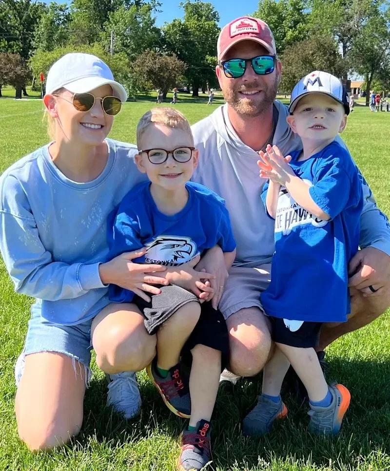 Ali Dunlap & Family with experience with ECFE
