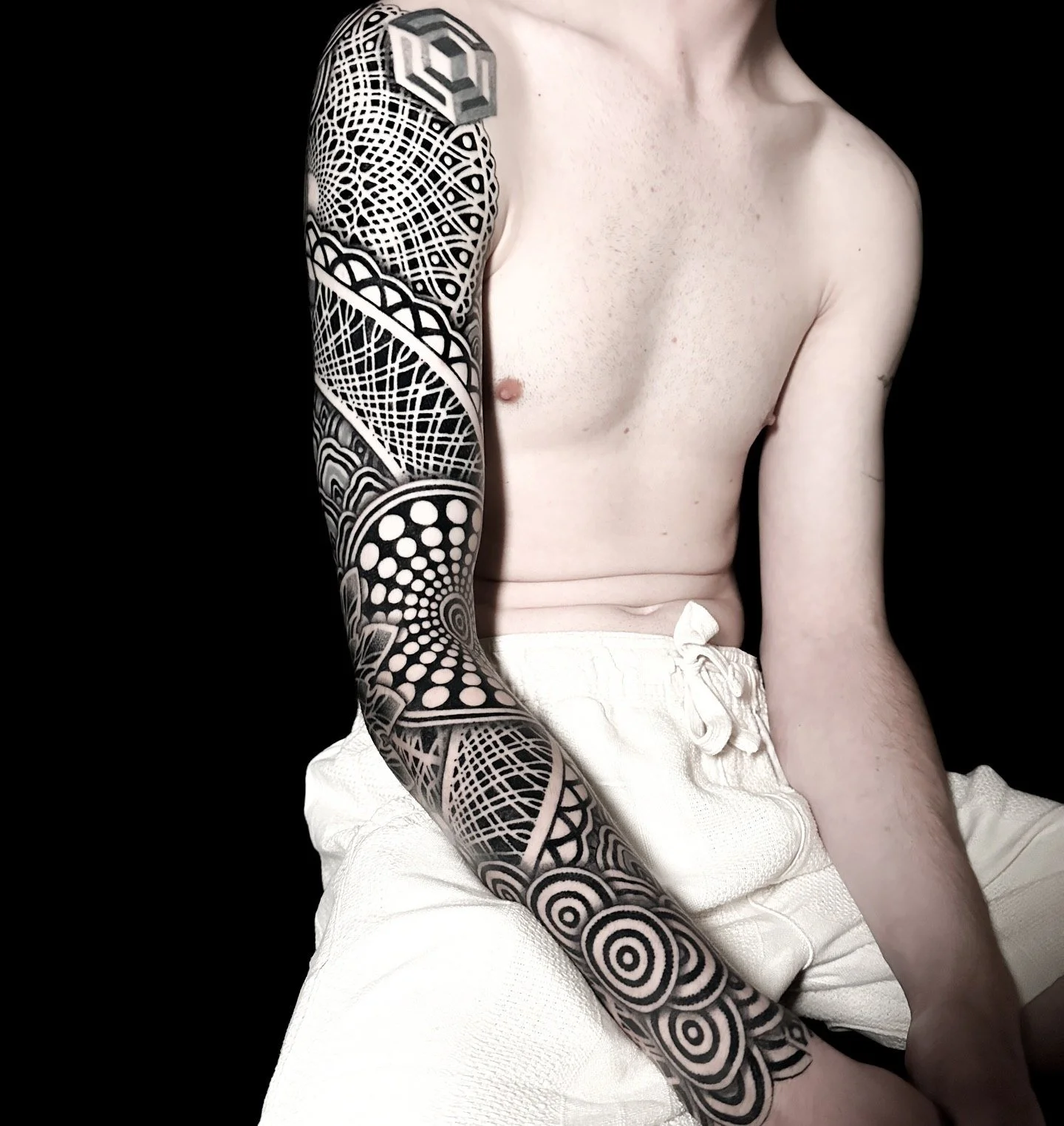 geometric tattoo