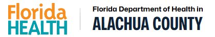 Logo for the Department of Health-Alachua County