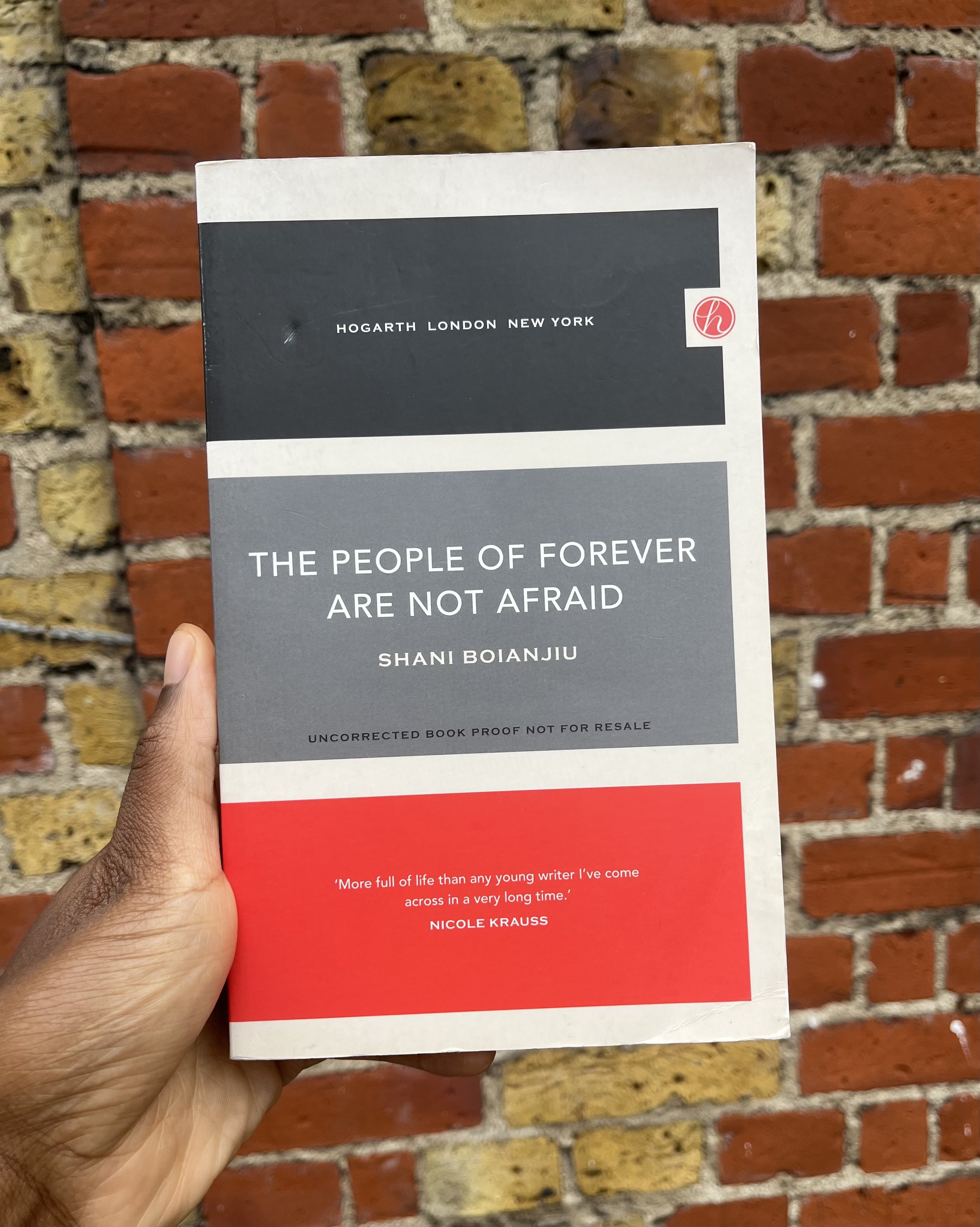 The People of Forever Are Not Afraid