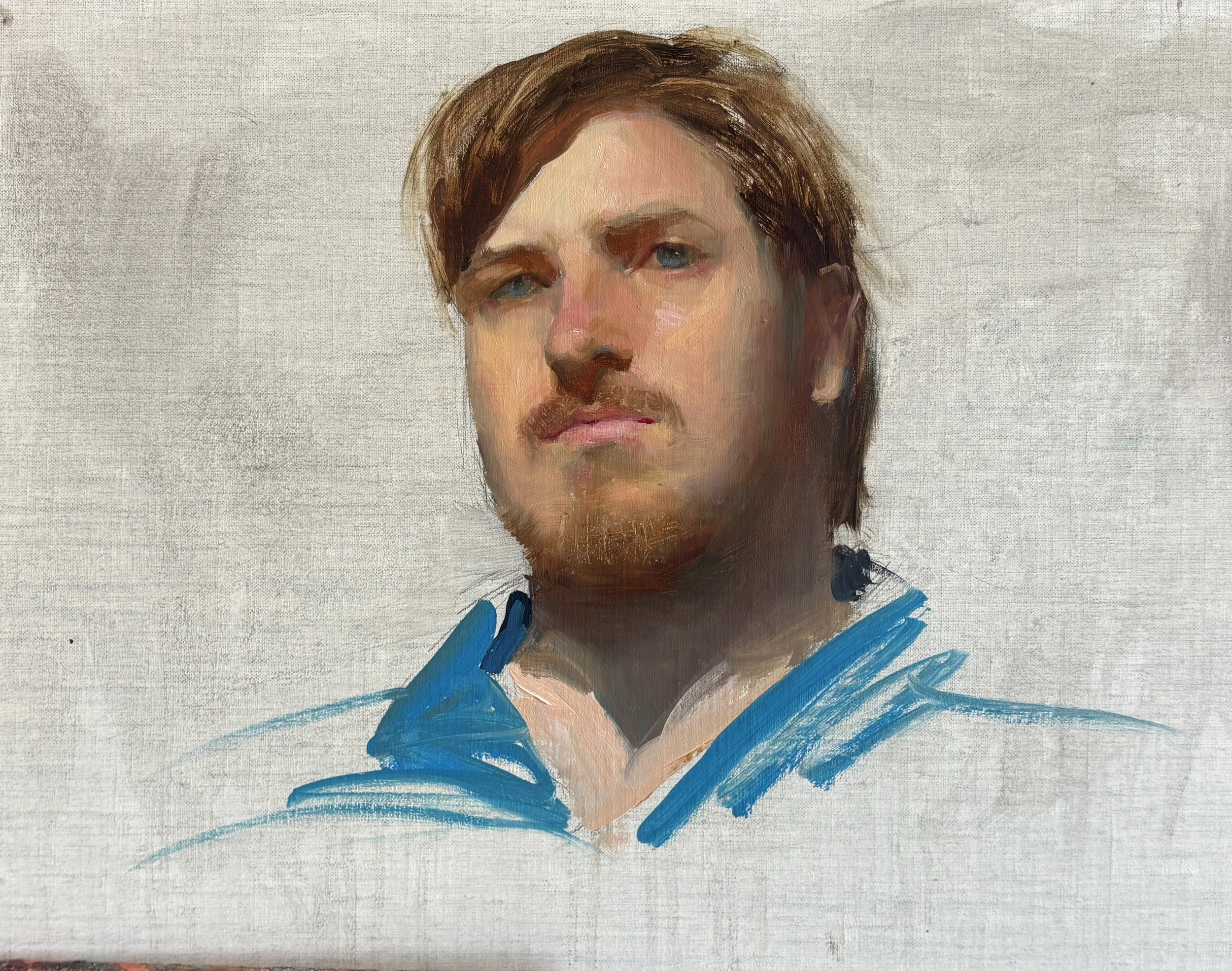 Portrait in Blue