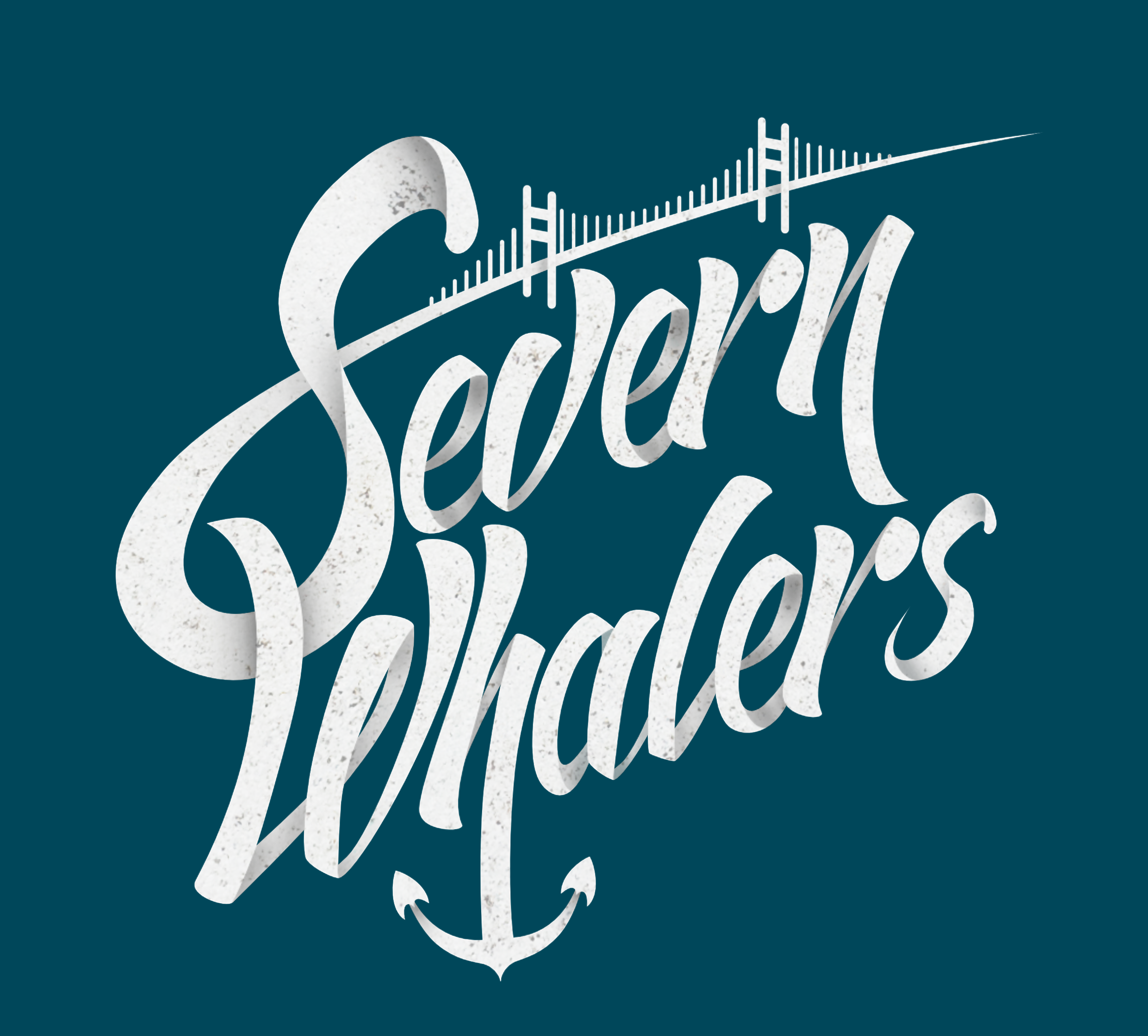 Logo design for Sea Shanty band Severn Whalers based in Bristol