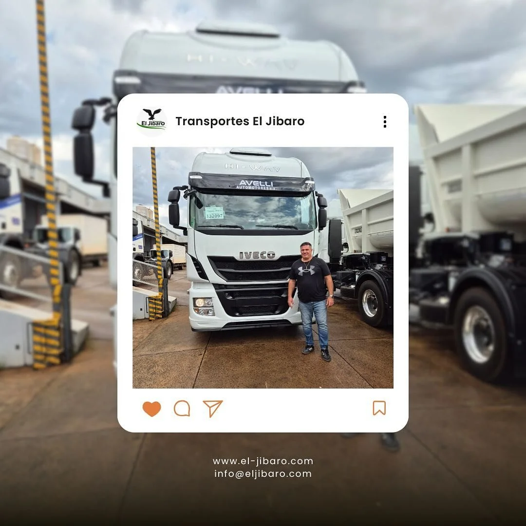 Seguimos ampliando la flota 0 km de Transportes El Jibaro Argentina 🇦🇷
Contamos con unidades equipadas con chasis con puerta jumbo y camiones con furg&oacute;n paquetero, ideales para todo tipo de carga general. #eljibaro #transporteseljibaro #cami