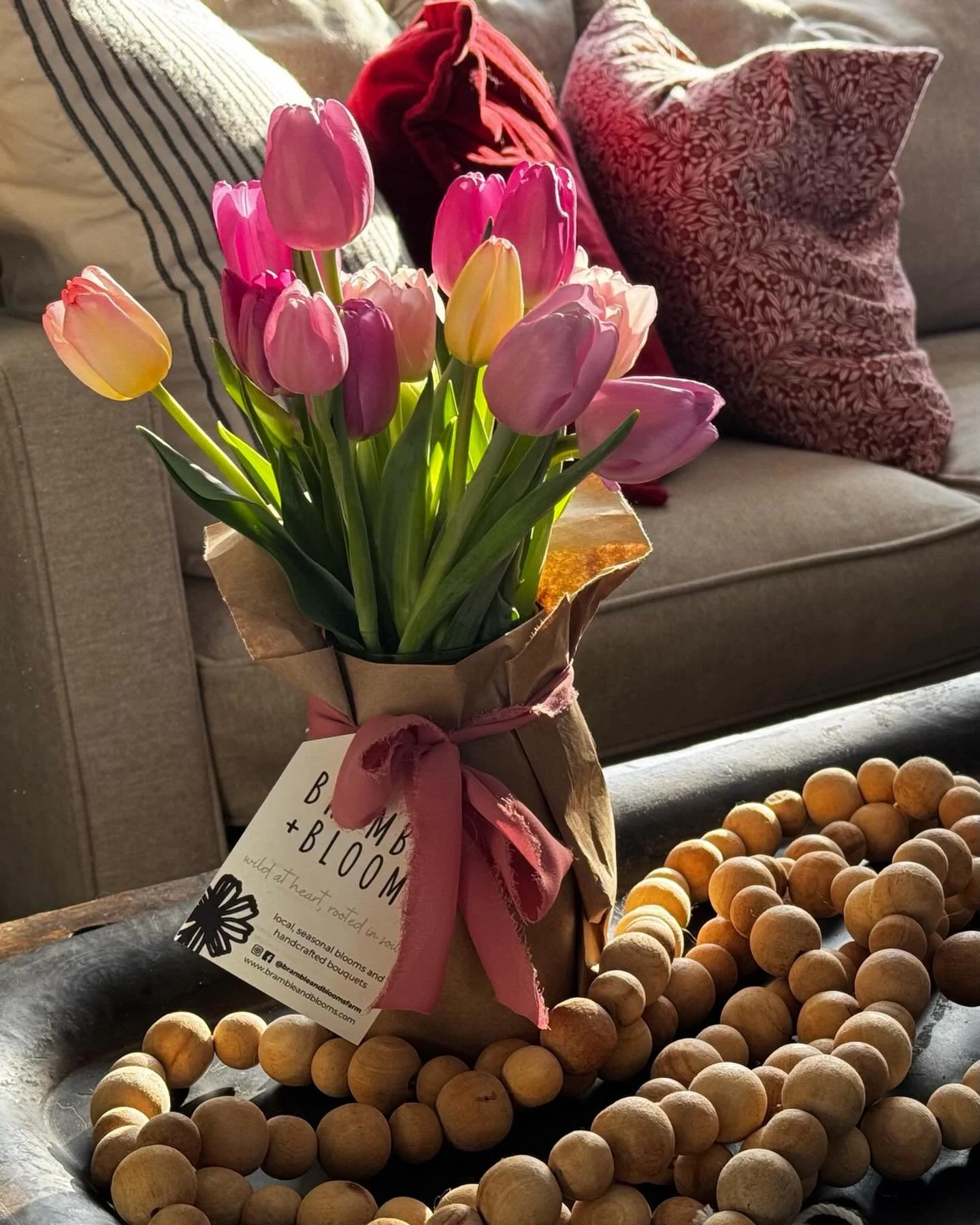 Winter tulips are basically serotonin with stems.
There&rsquo;s something about getting fresh flowers when everything outside is brown/white/mostly slush&hellip; it hits different. Cozy. Hopeful.

 Like a little reminder that the season will shift ag