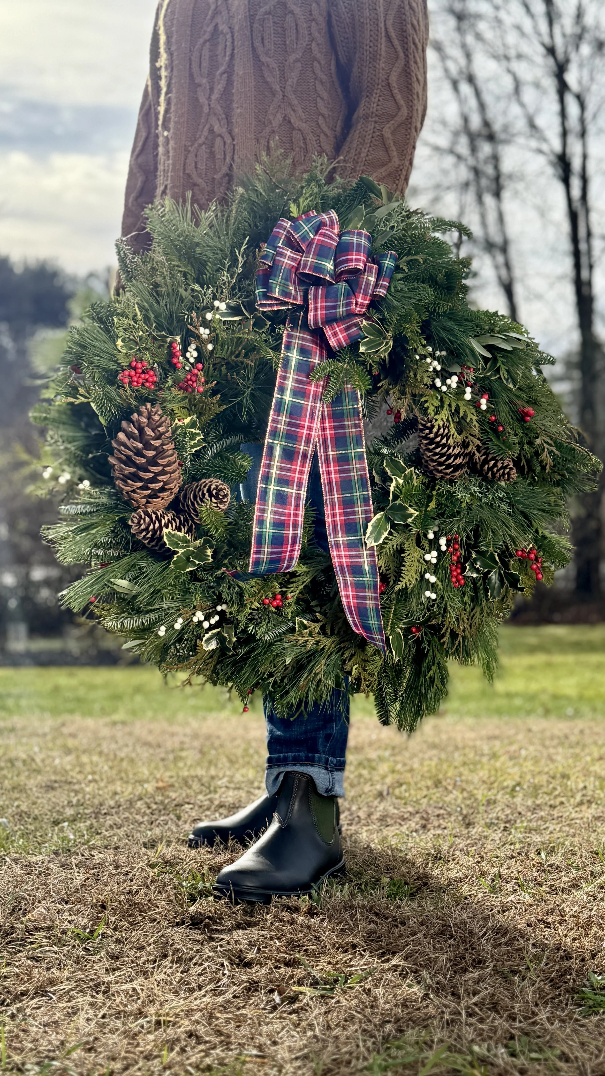 A Very Berry Holiday Wreath