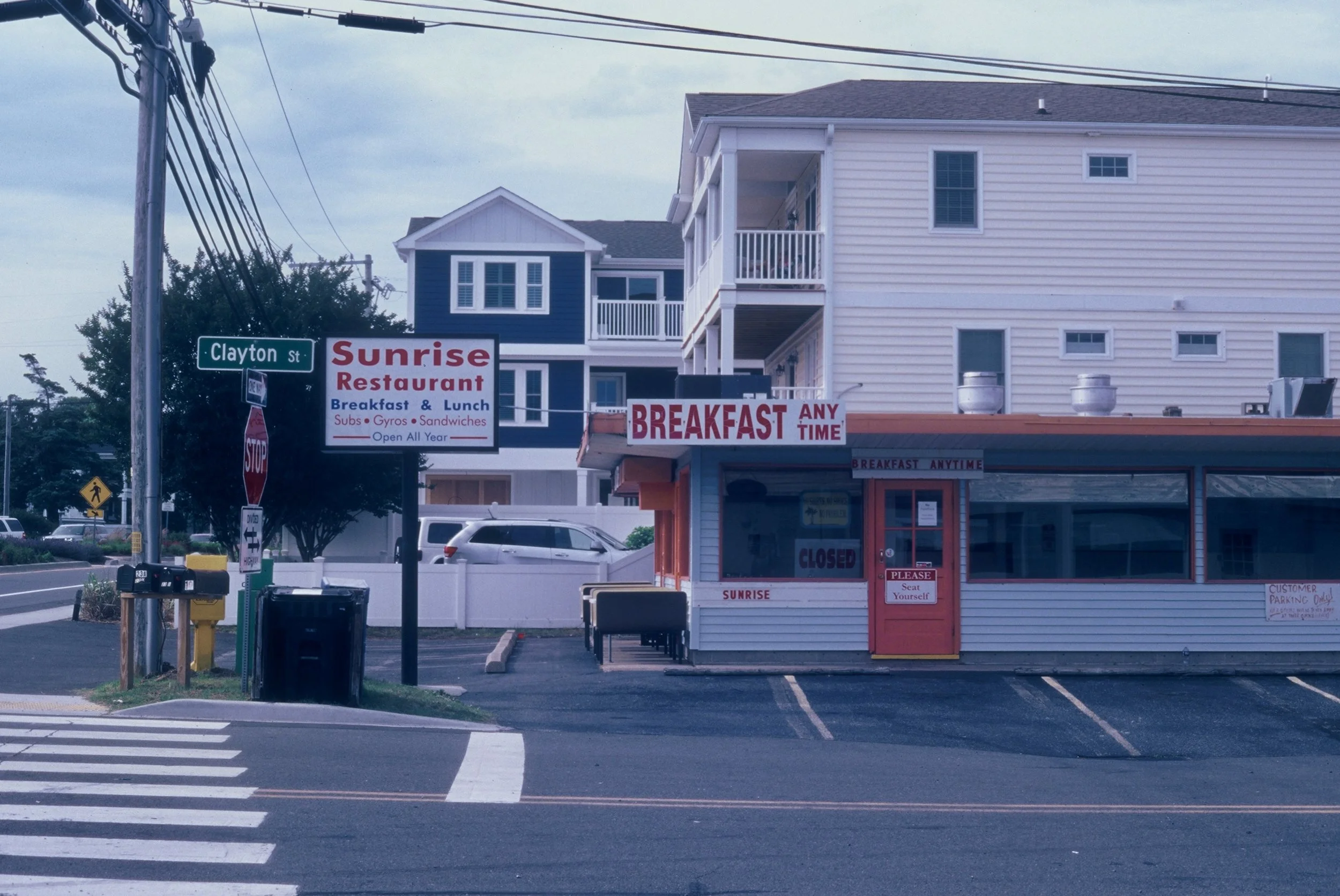Dewey Beach, DE. Kodak Ektachrome 100G (exp. 2001)