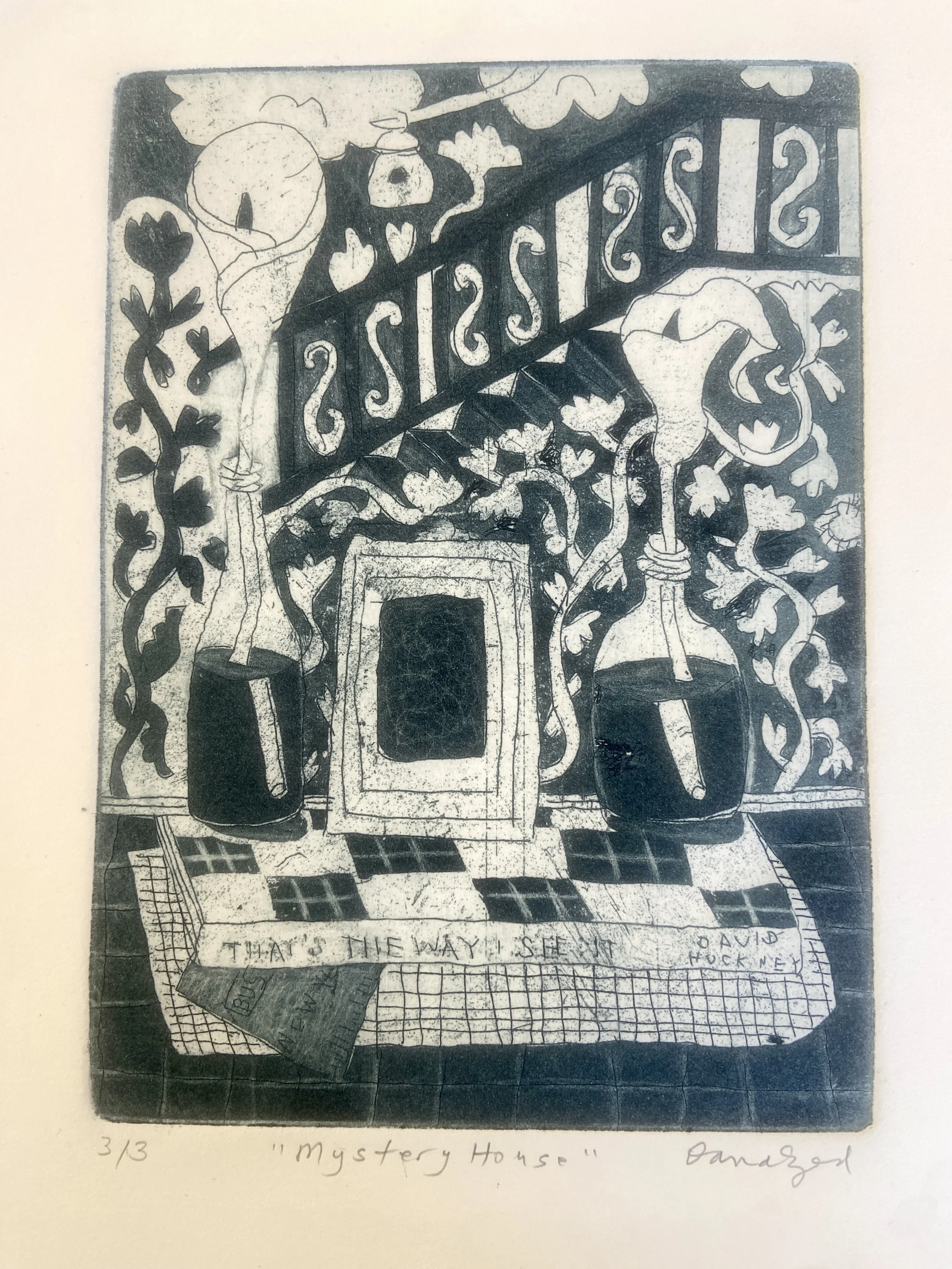 "Mystery House" 5x7"