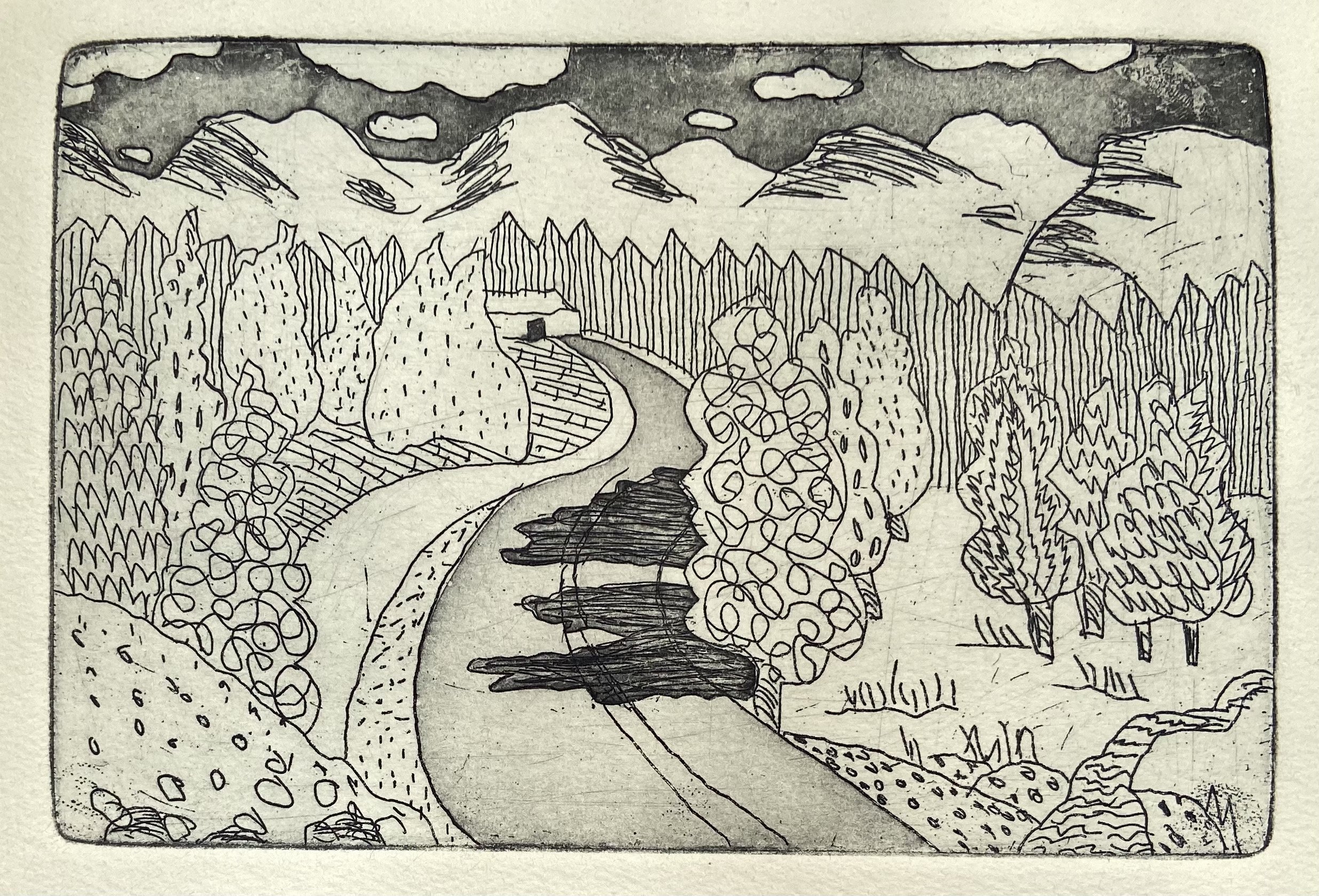The Path 4 x 6"