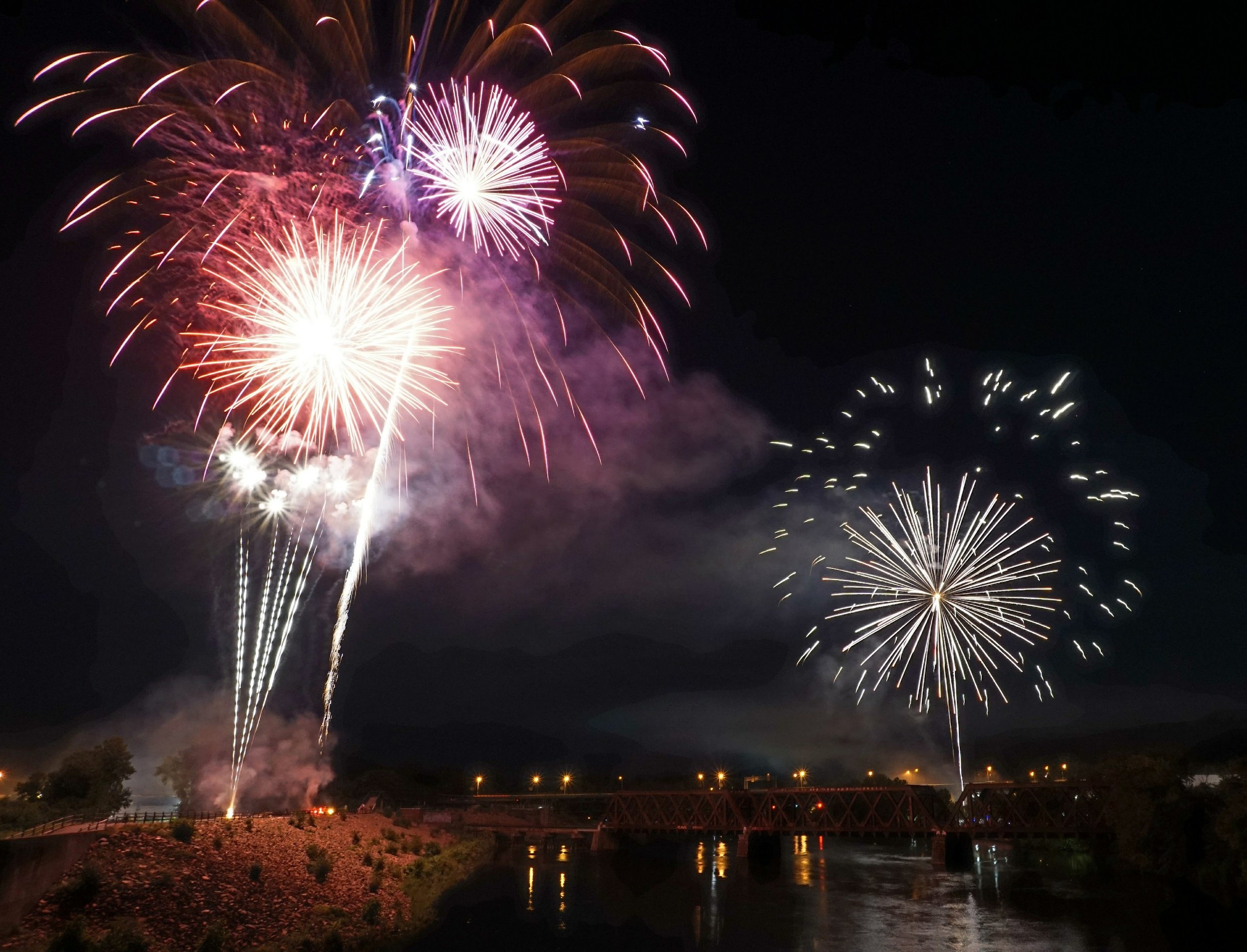 Dueling Fireworks Displays in Shelton and Derby, Published 2017, Shelton Herald