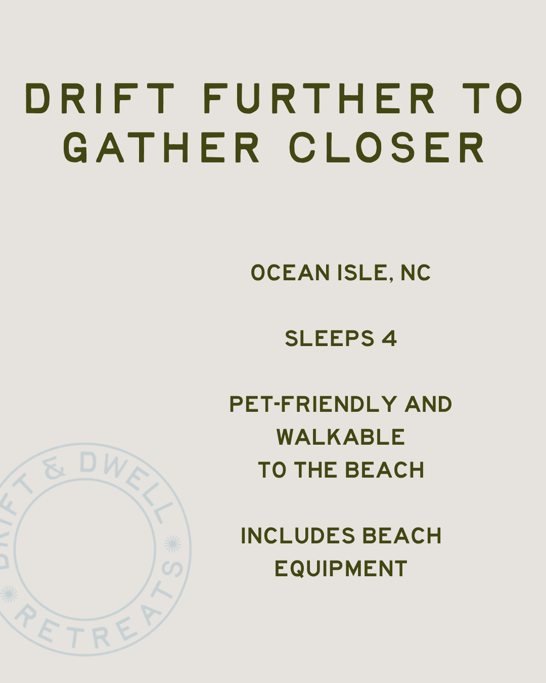VACATION RENTAL LOGO DESIGN