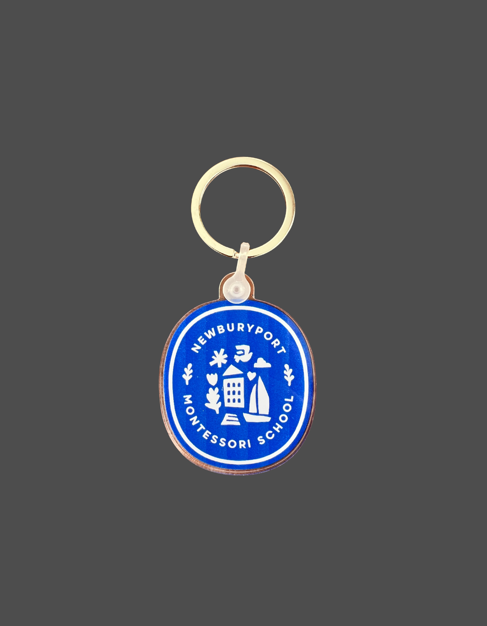 Key Chain, Acrylic, School Logo