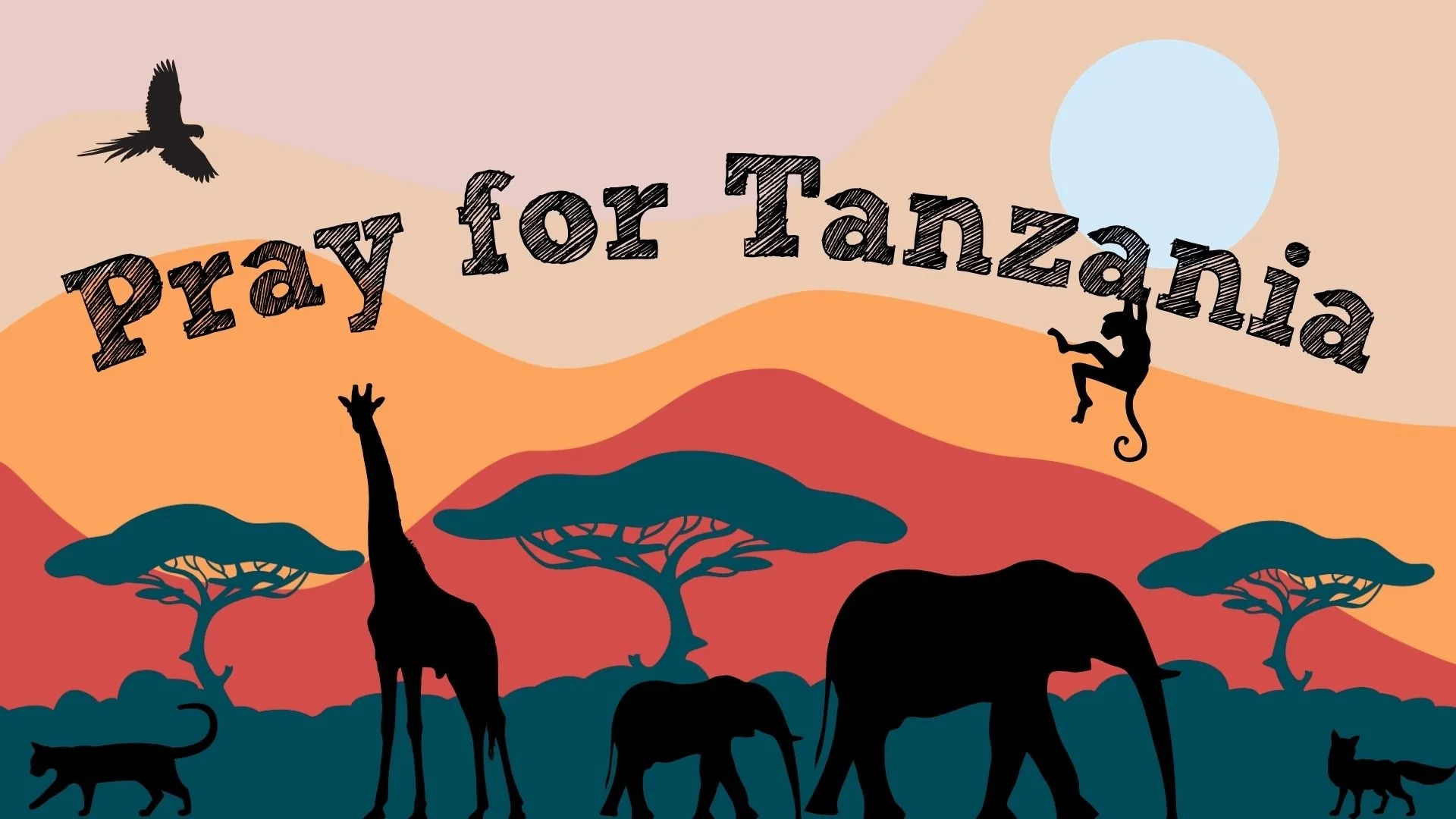 6 Preschool Passport Postcard Africa - Tanzania.jpg