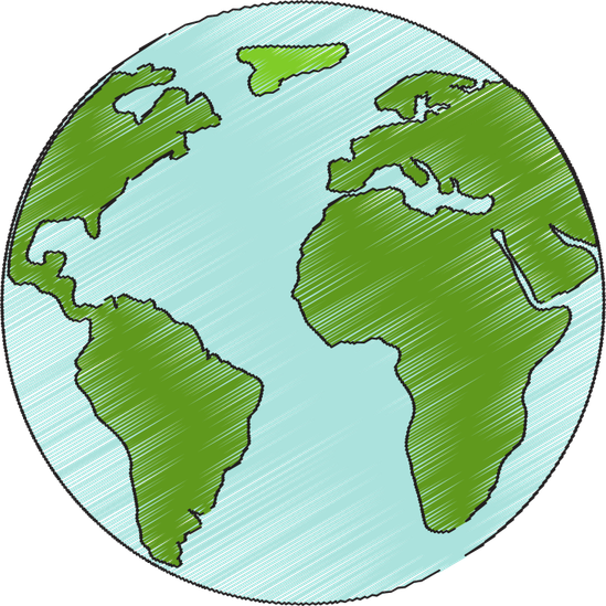 Globe icon.