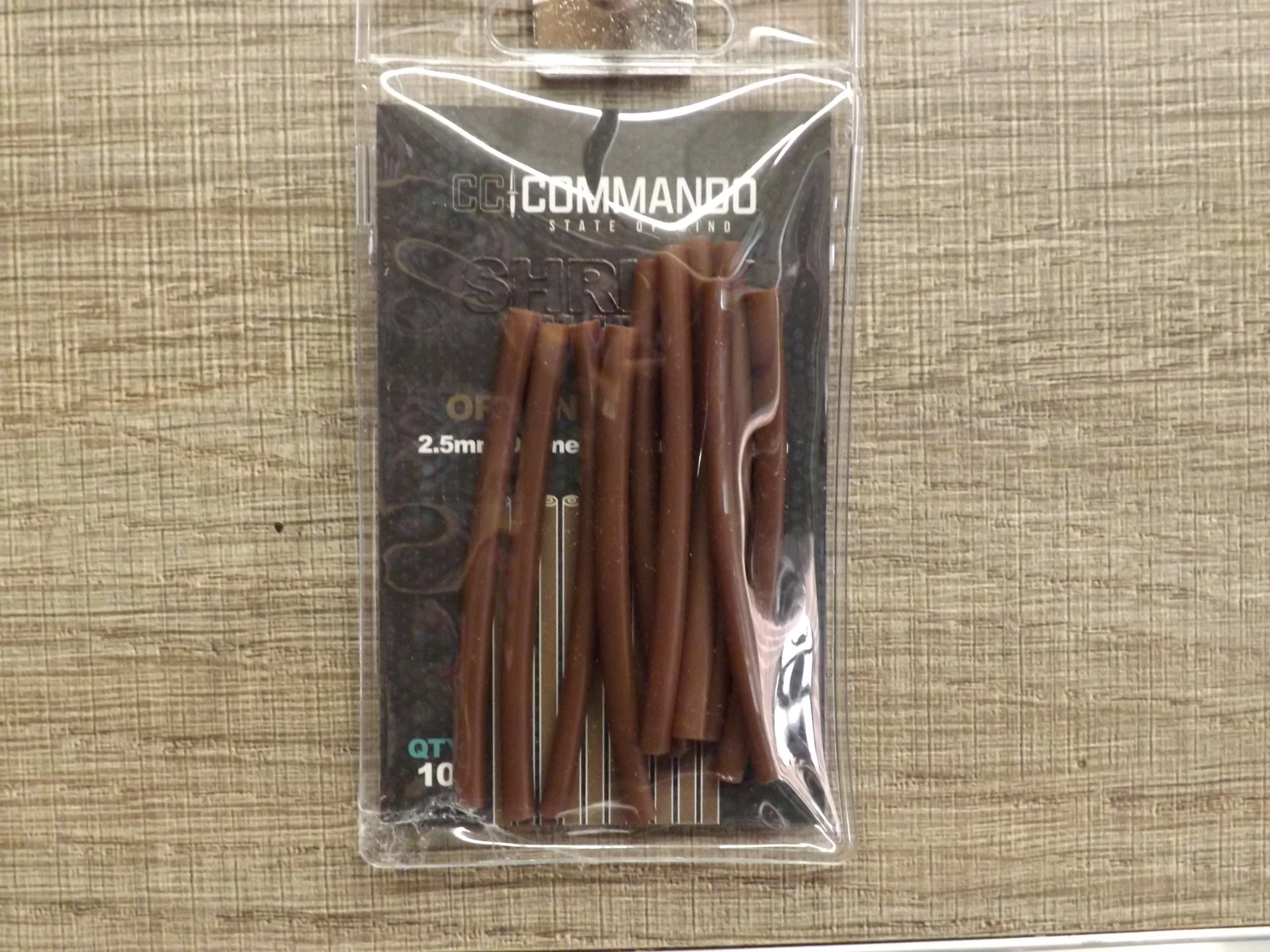 Commando Shrink Tube Brown 2.5mm