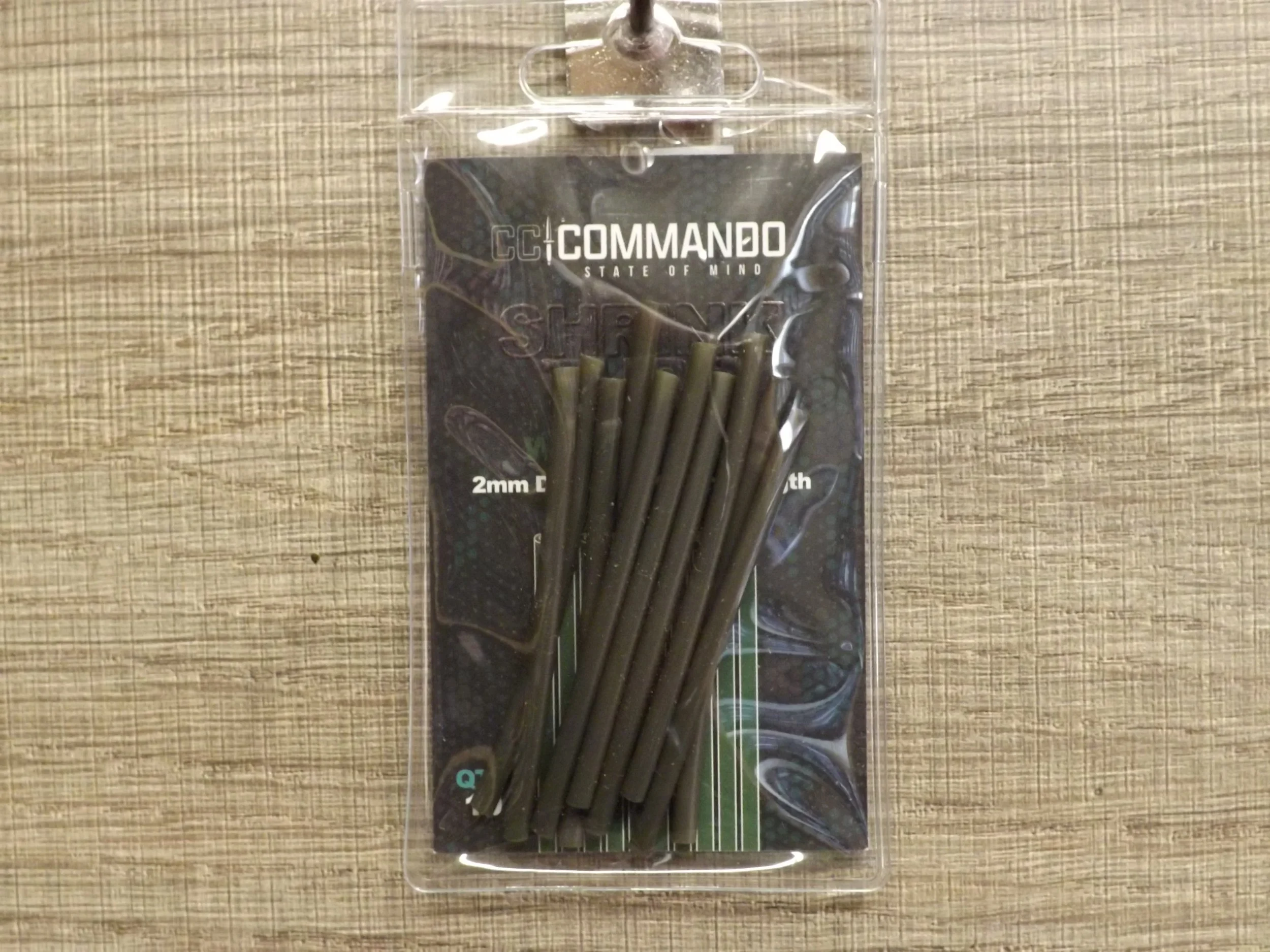 Commando Shrink Tube Green 2mm