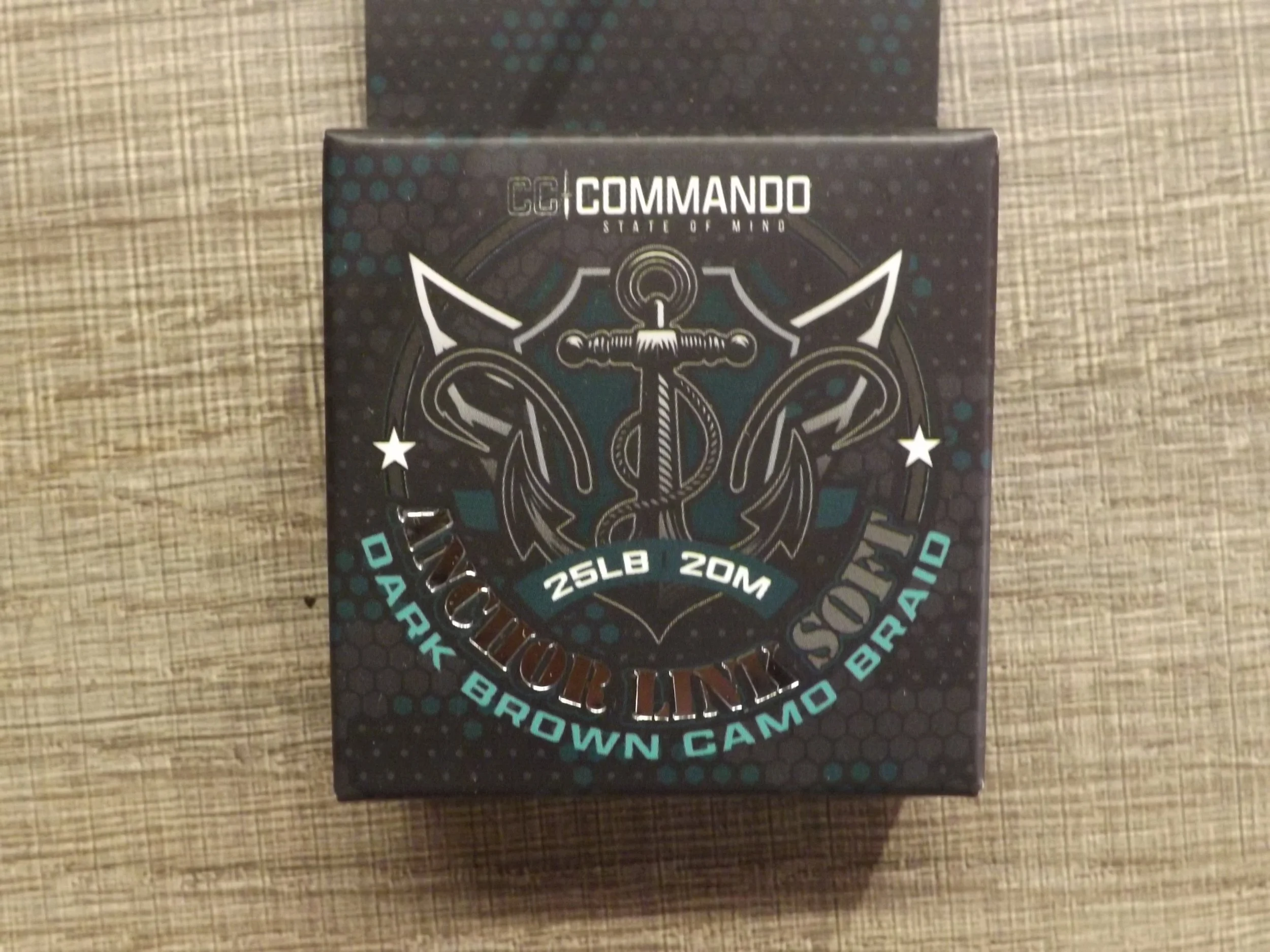 Anchor Link Soft Braid 25Ib Brown