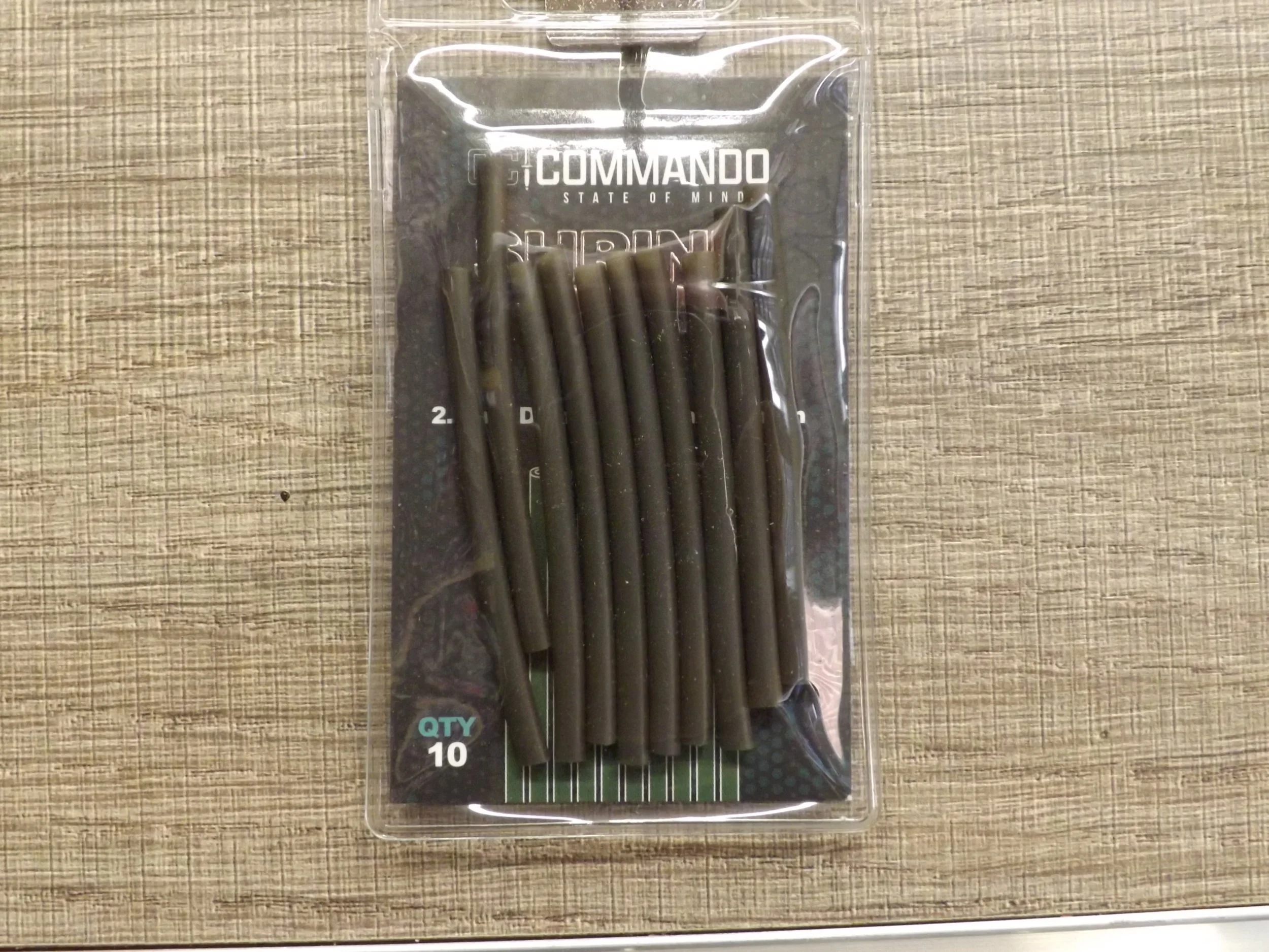 Commando Shrink Tube Green 2.5mm