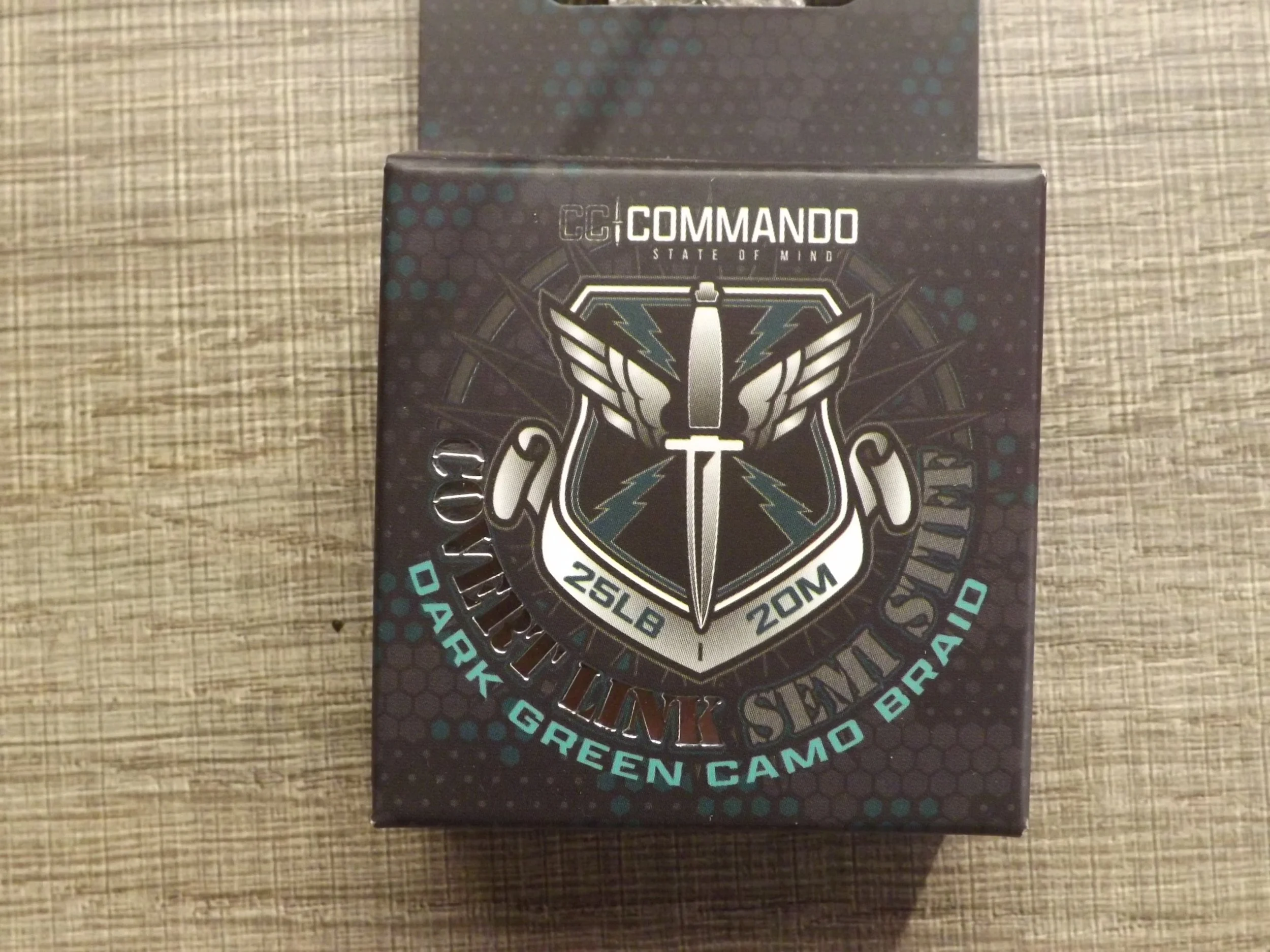 Anchor Link Semi Stiff Braid 25Ib Green